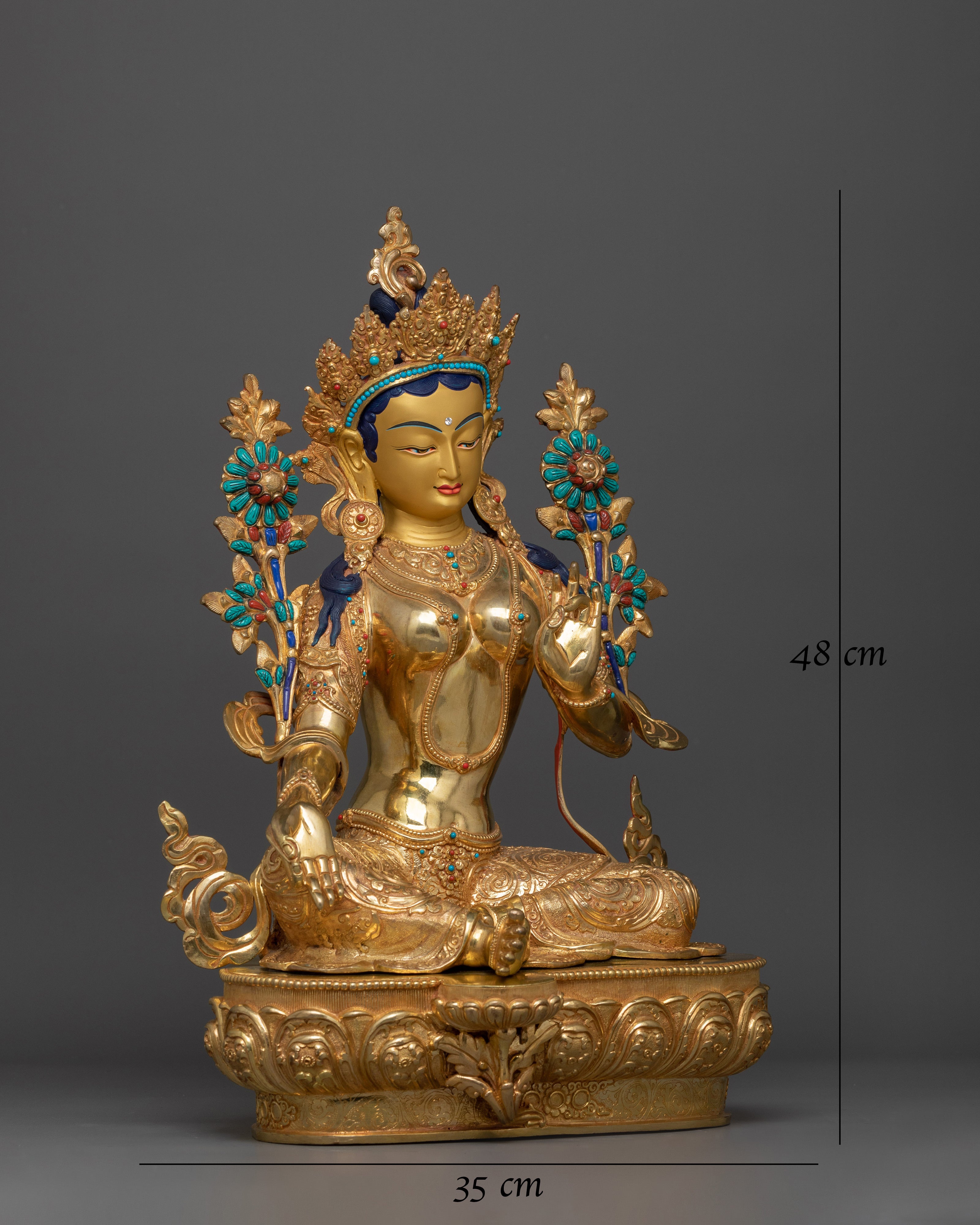 compassionate-deity-greeen-tara-statue