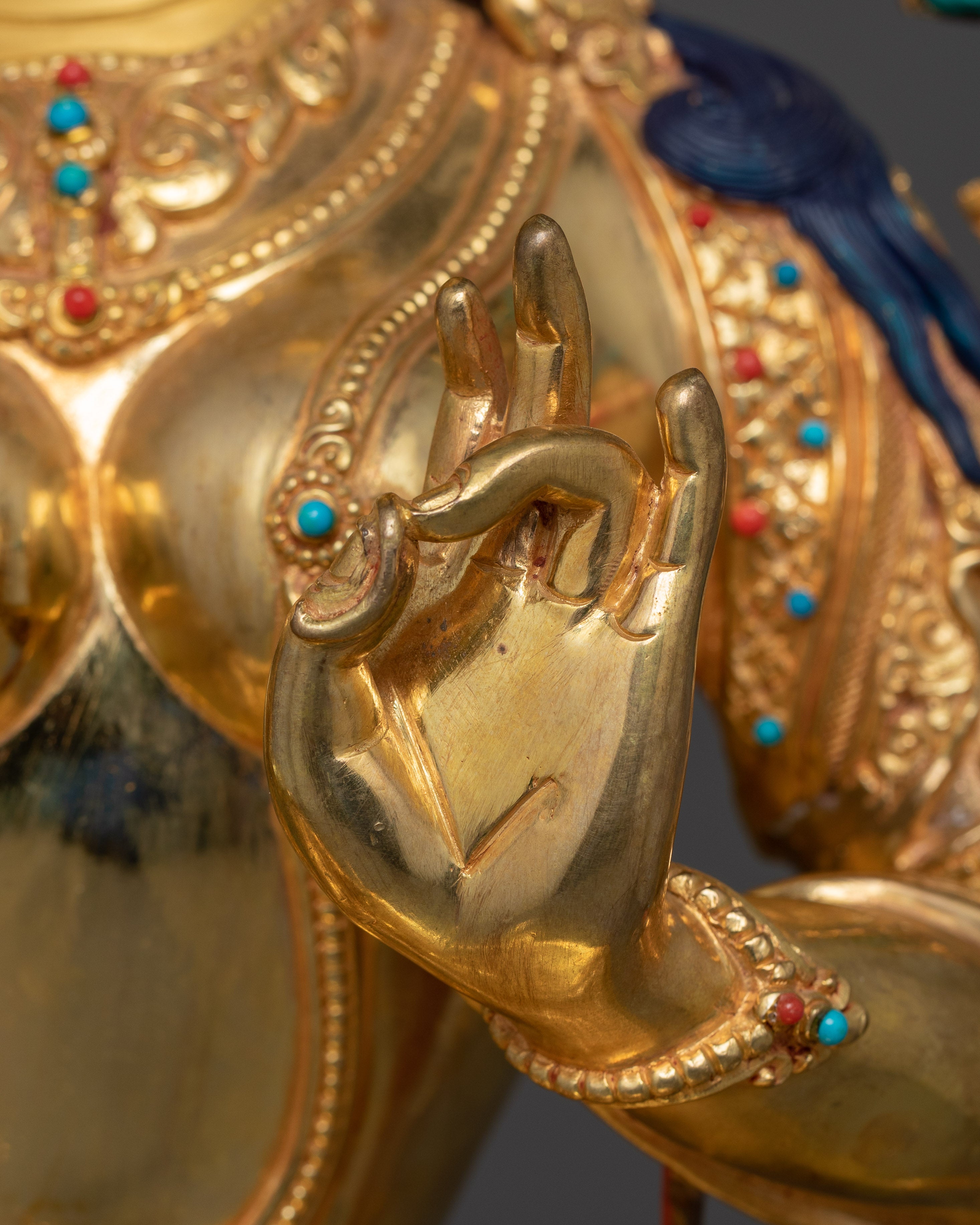 Compassionate Deity Green Tara Statue | Mother of All Buddhas