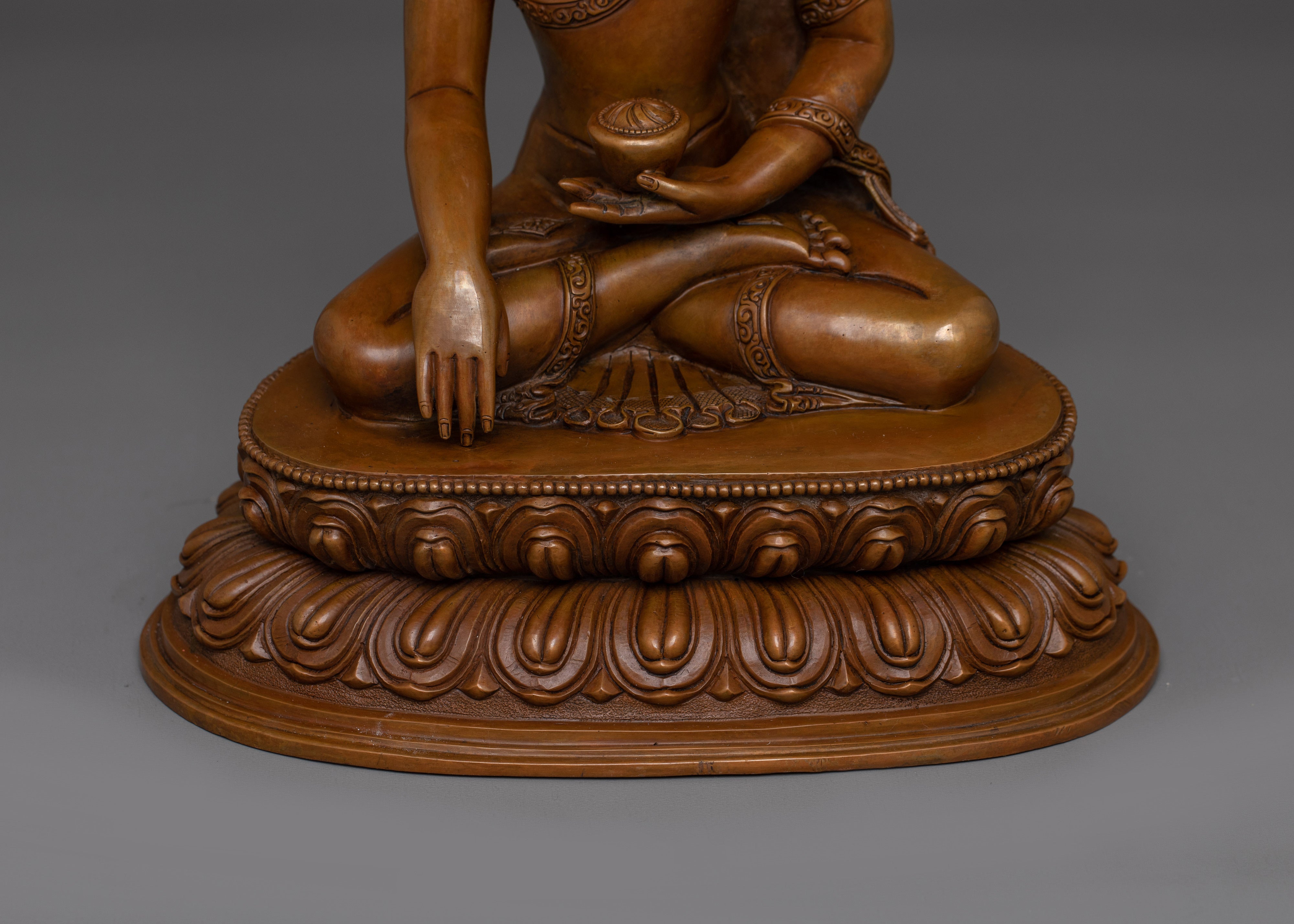 Oxidized Gautama Buddha Statue, Shakyamuni Buddha | The Awakened One