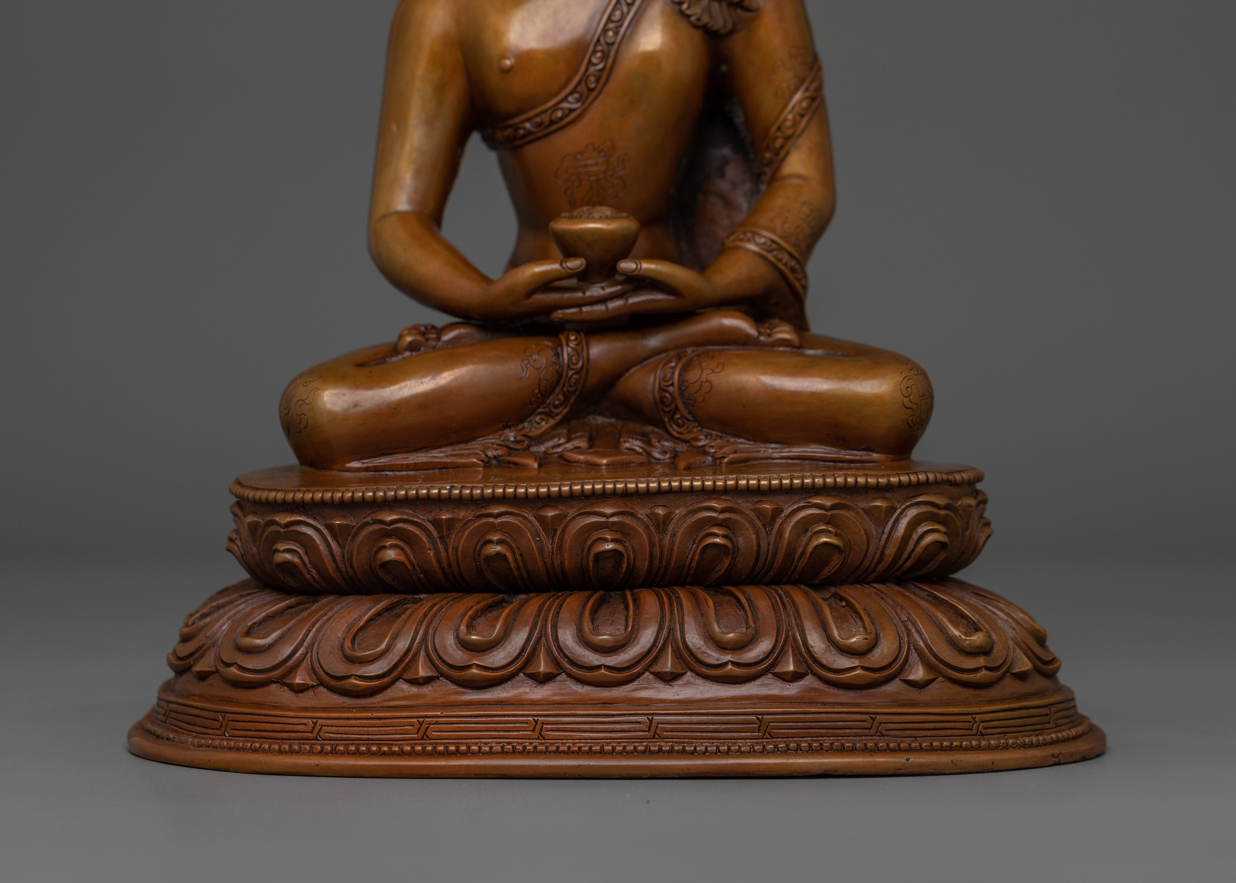 Oxidized Amitabha Buddha Statue | Boundless Light Buddha