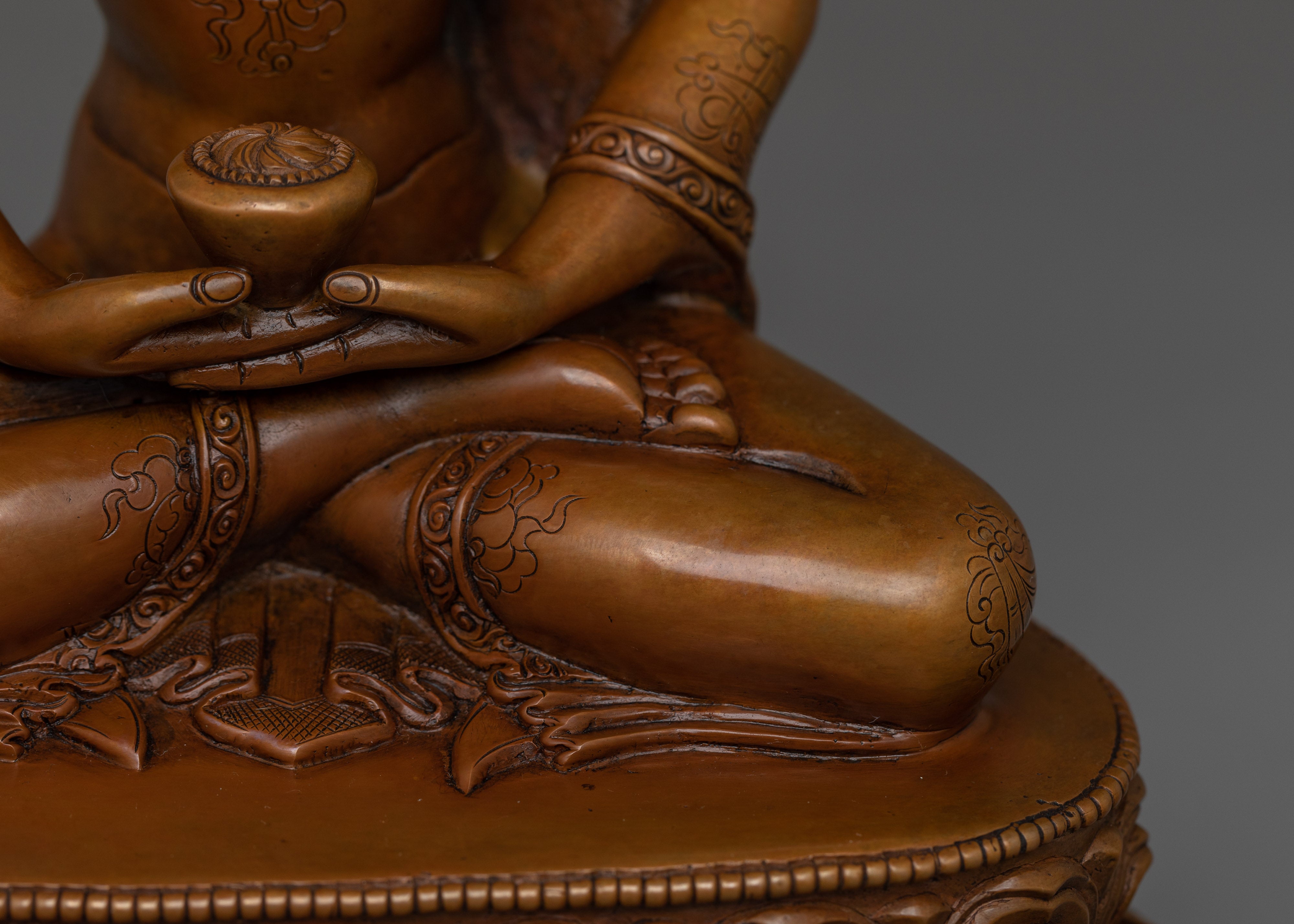 Oxidized Amitabha Buddha Statue | Boundless Light Buddha