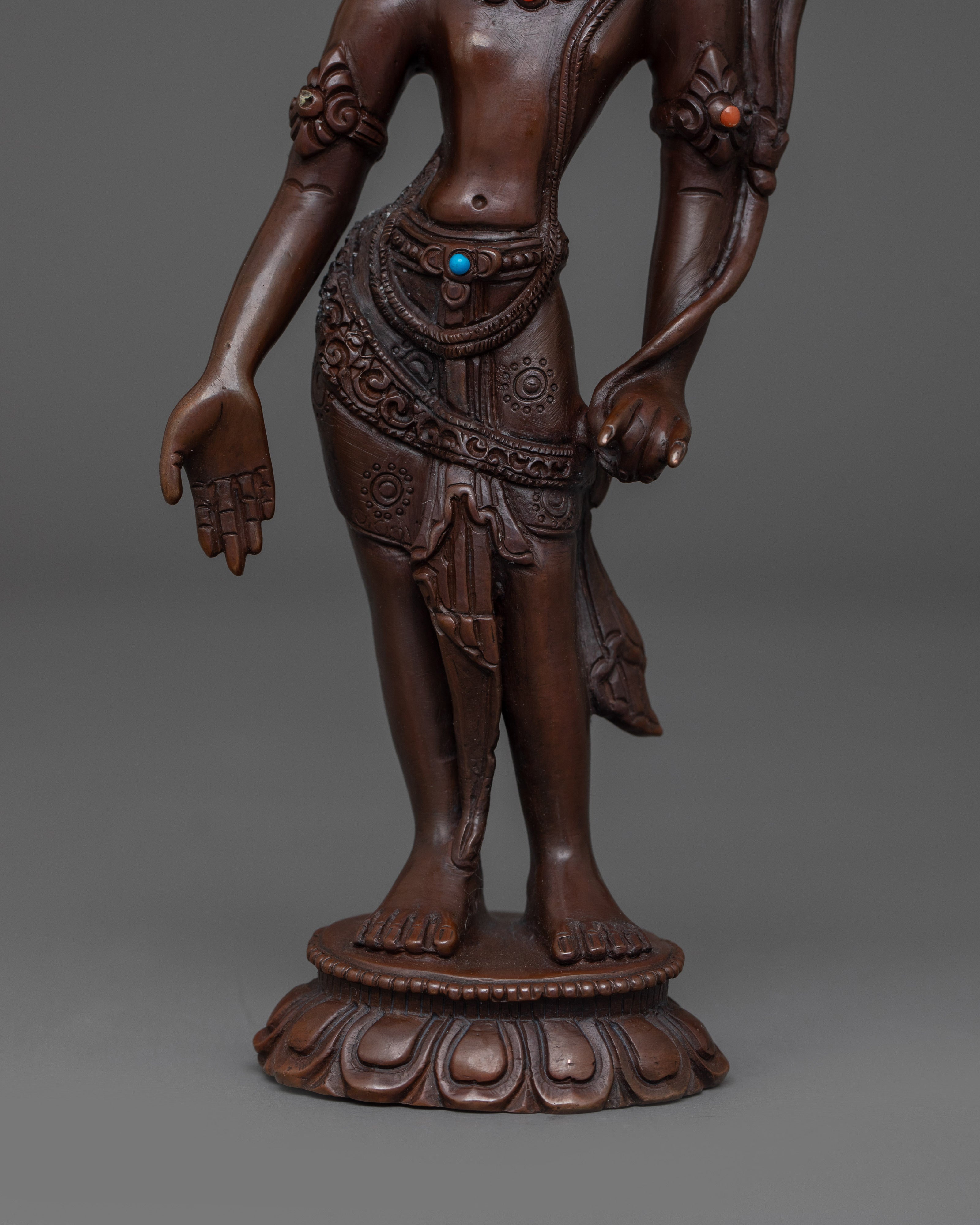 Standing Avalokiteshvara Statue | Lord of Compassion