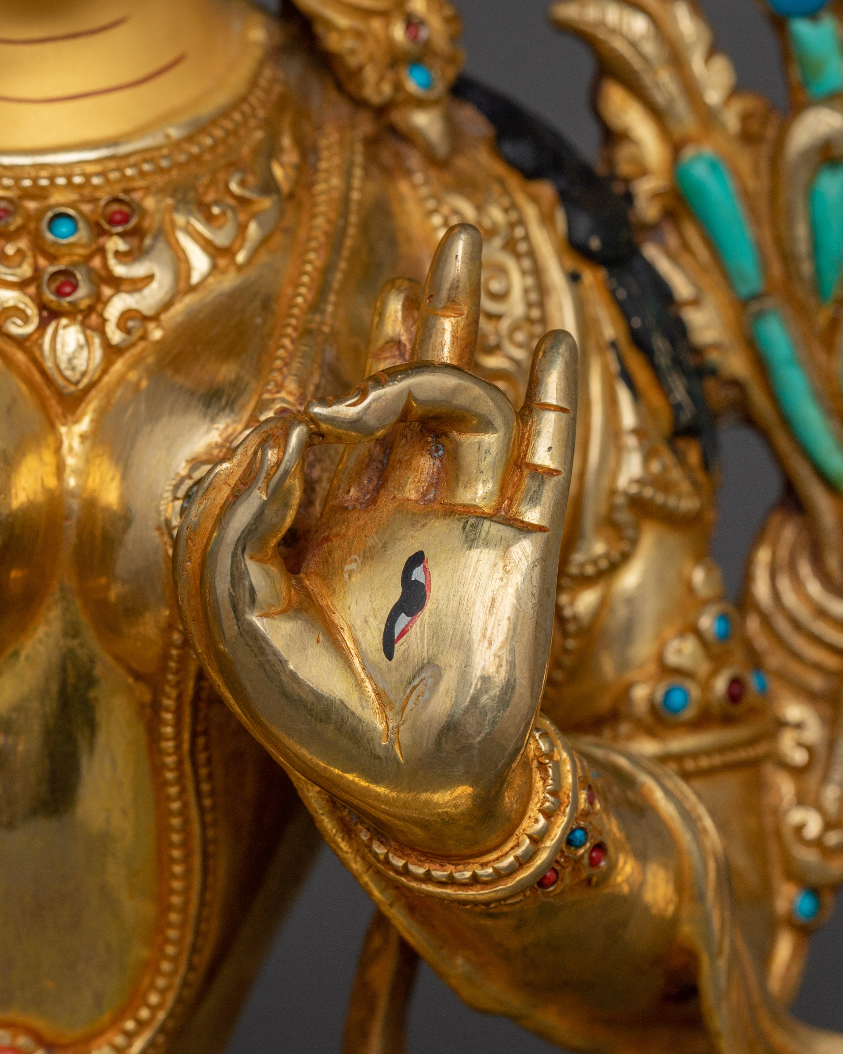 White Tara Handcrafted Statue | Sita Tara - Female Deity of Protection