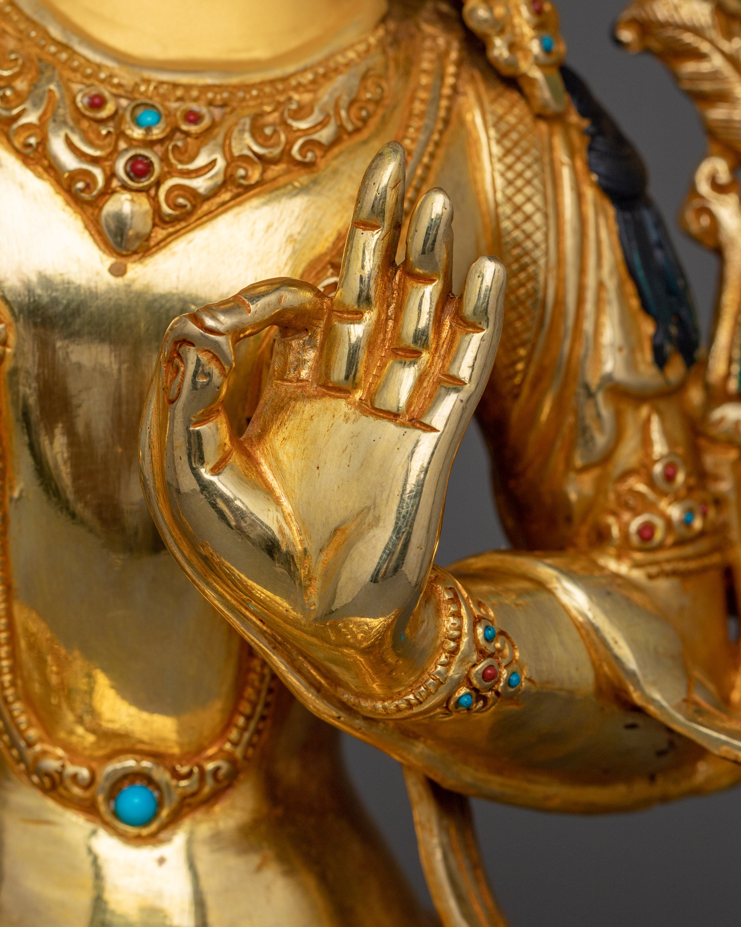 Manjushri Wisdom Bodhisattva Statue | Embodiment of Divine Wisdom