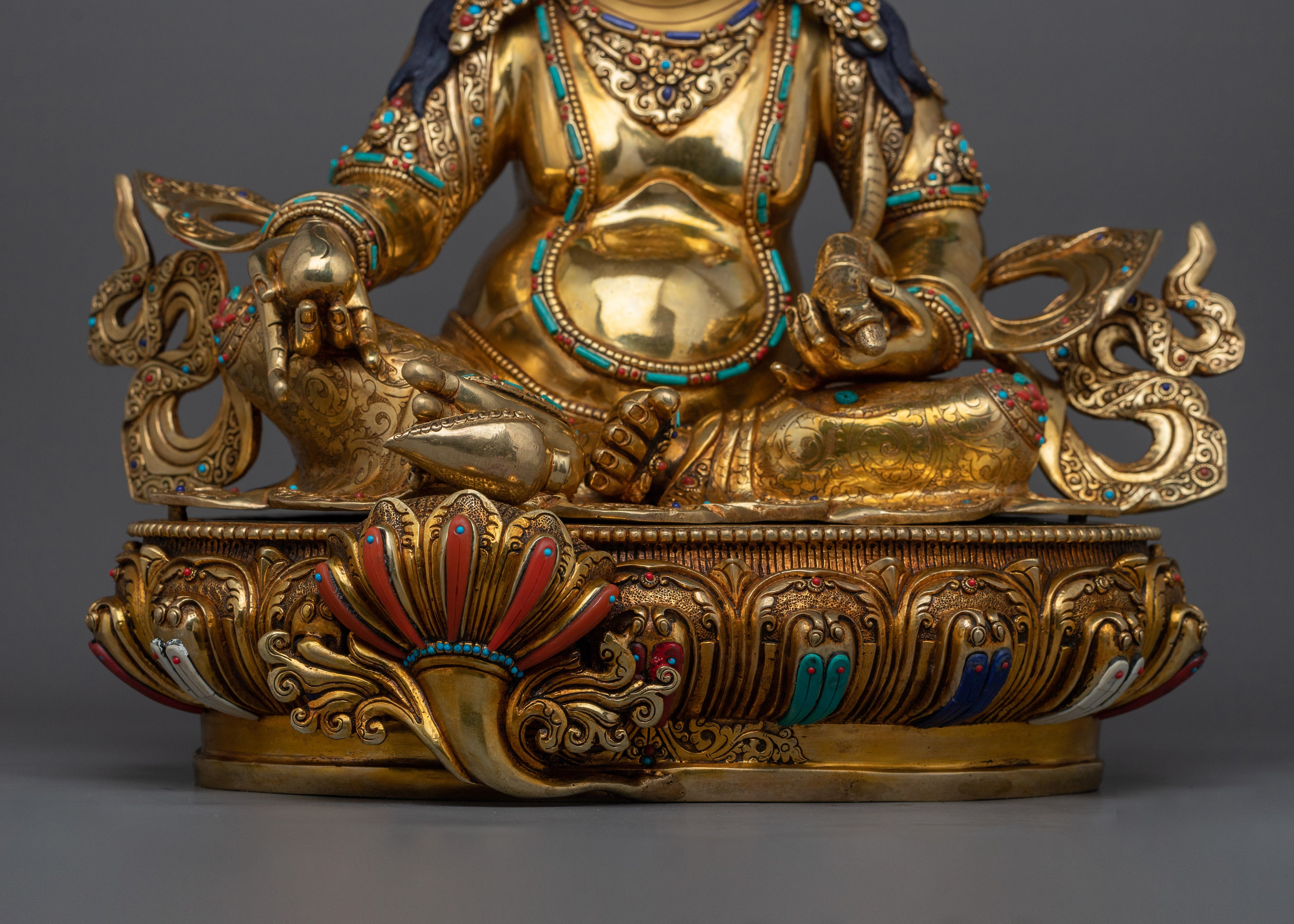 Dzambhala Buddhist Deity of Wealth | Guardian of Wealth and Fortune