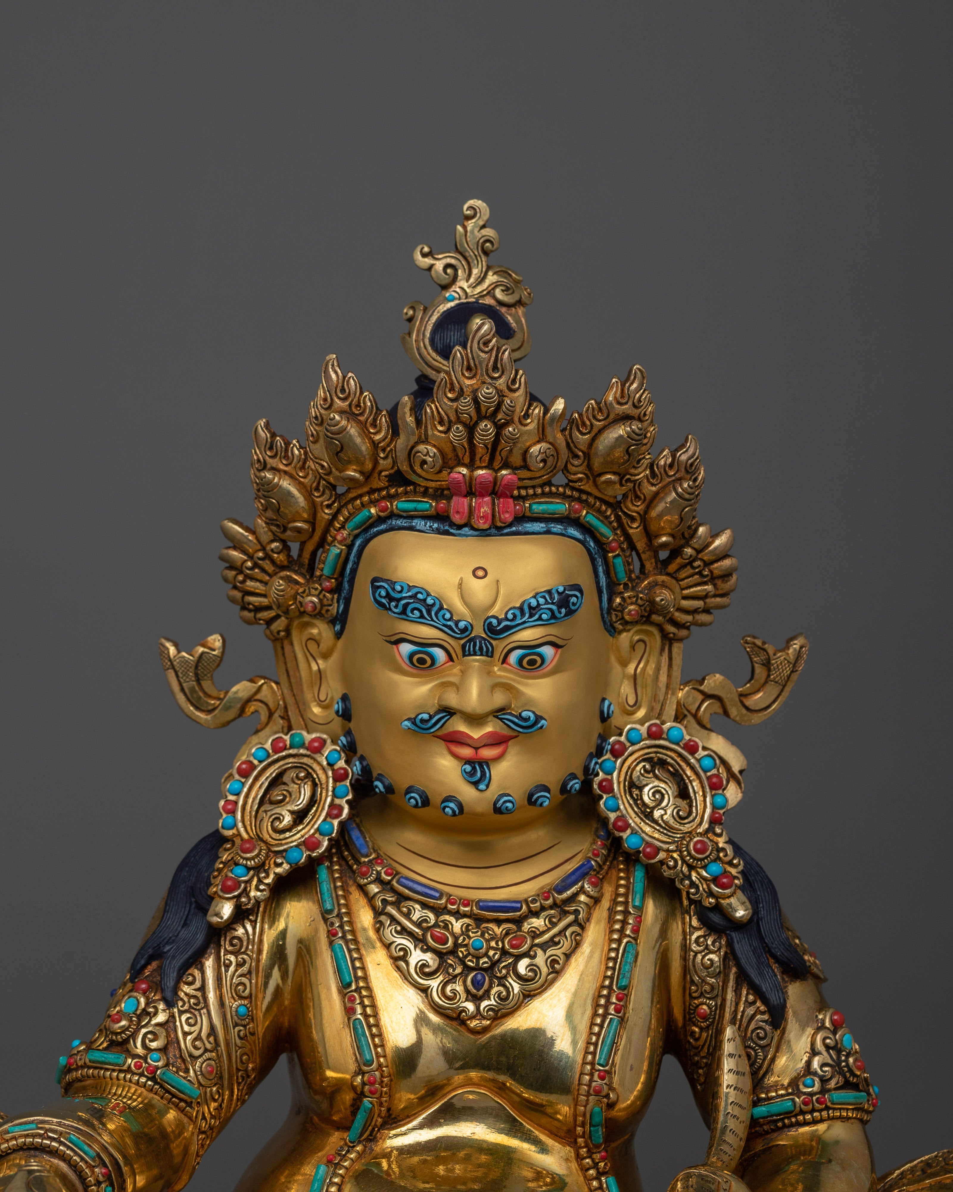 Dzambhala Buddhist Deity of Wealth | Guardian of Wealth and Fortune
