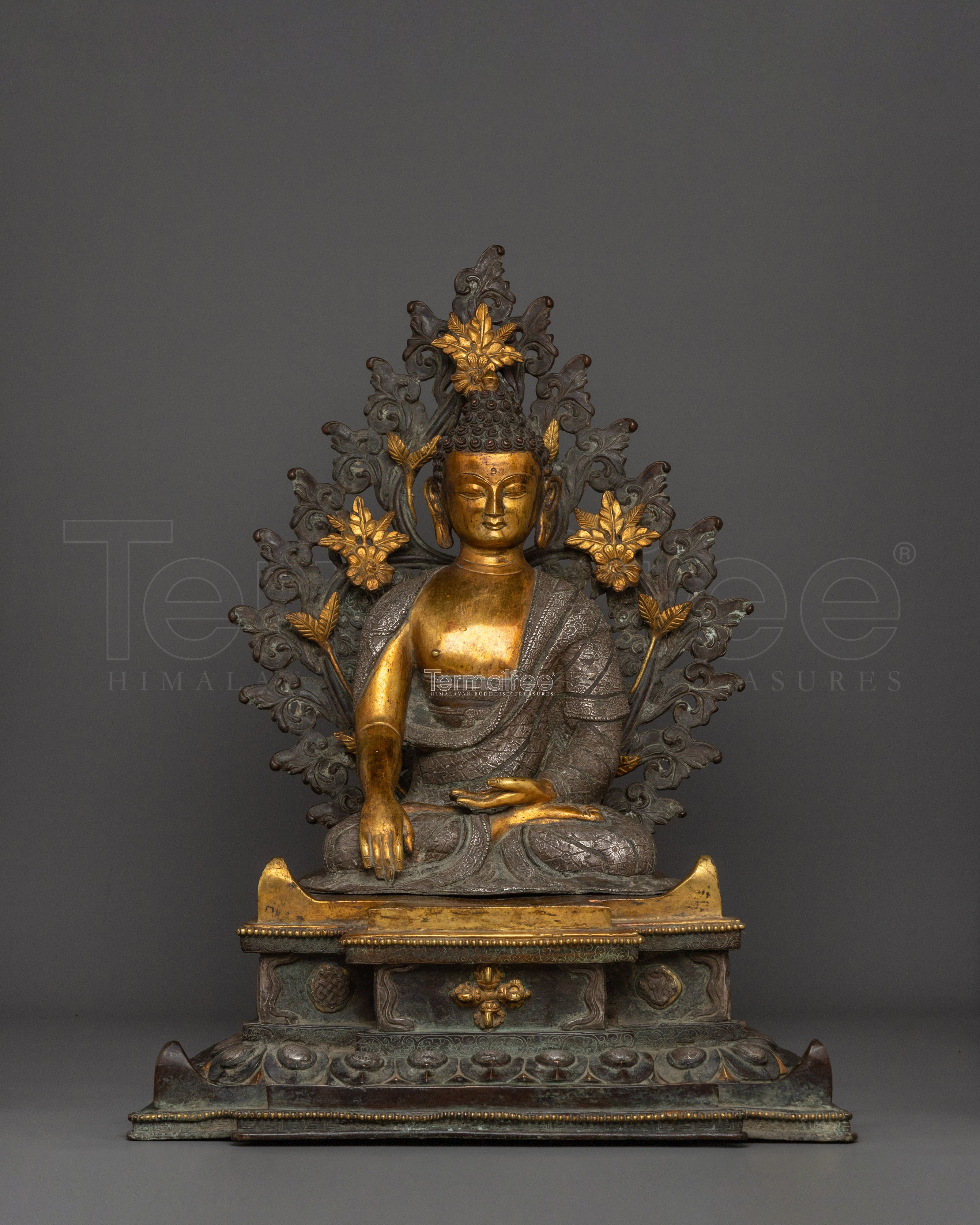 Shakyamuni Buddha Embodiment of Wisdom Statue | Traditional Statue of Gautama Buddha