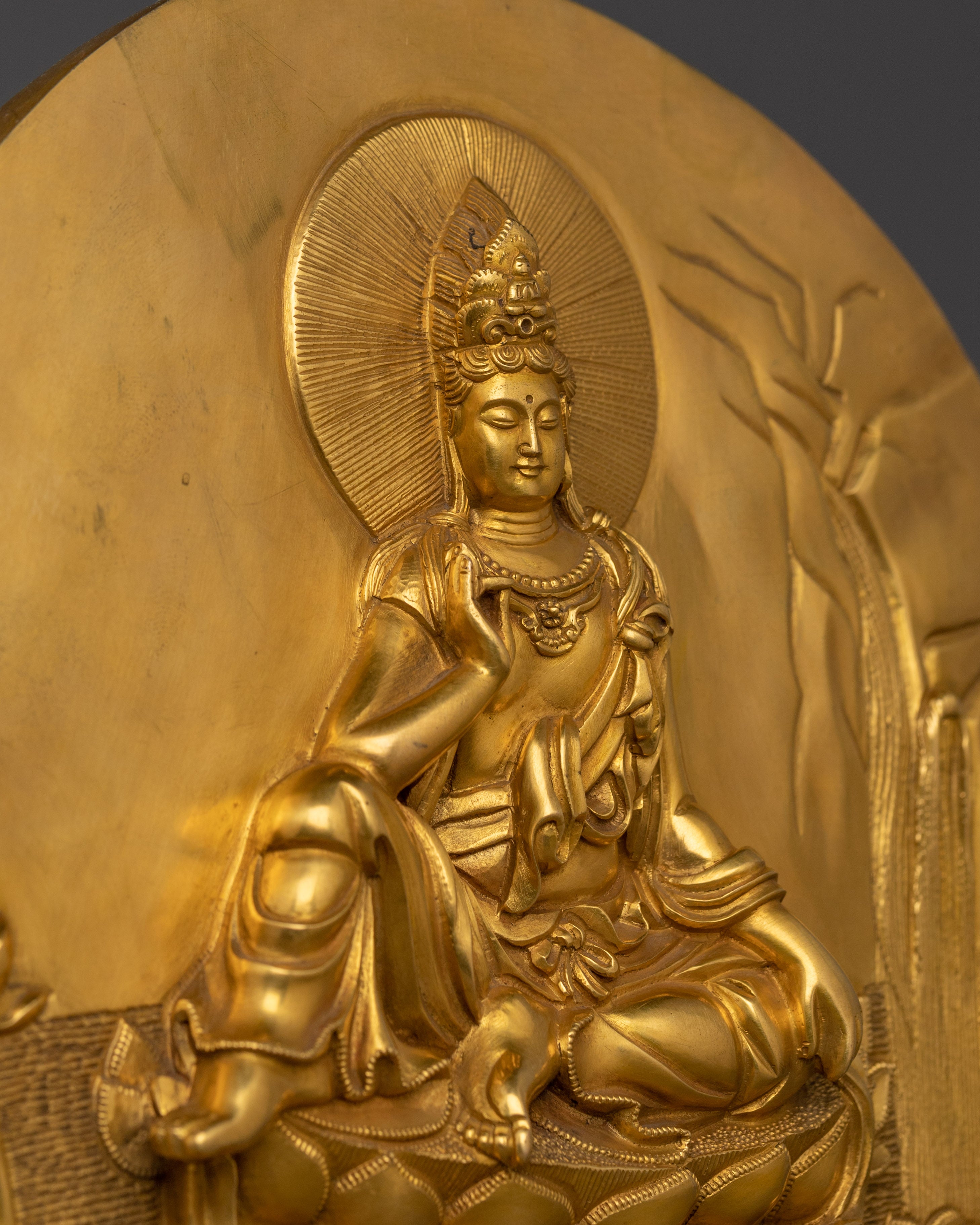 Handmade Sculpture of Guanyin | Circular as Cyclical Existance