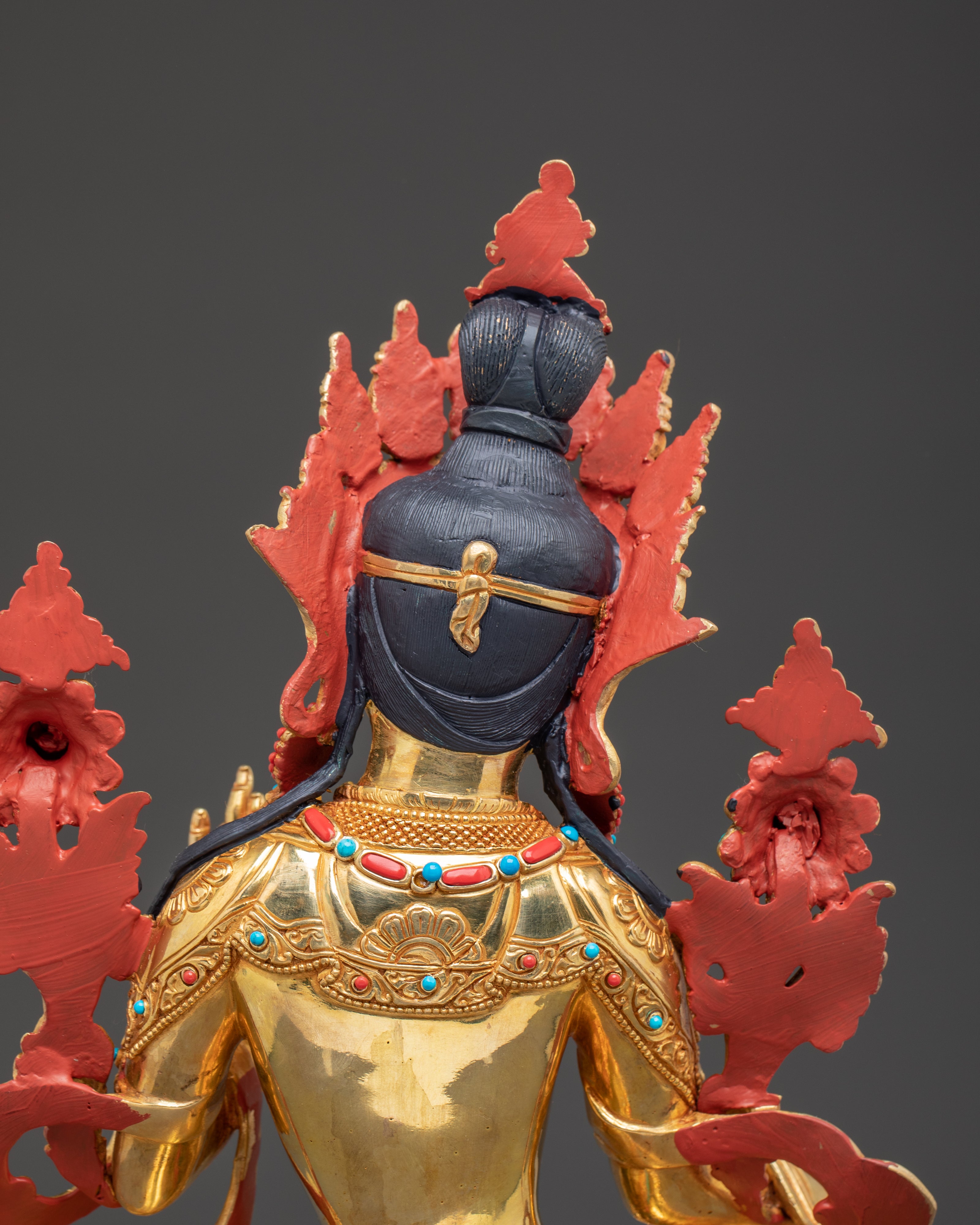 Handmade Radiant Statue of Shyama Tara | Mother of All Buddhas