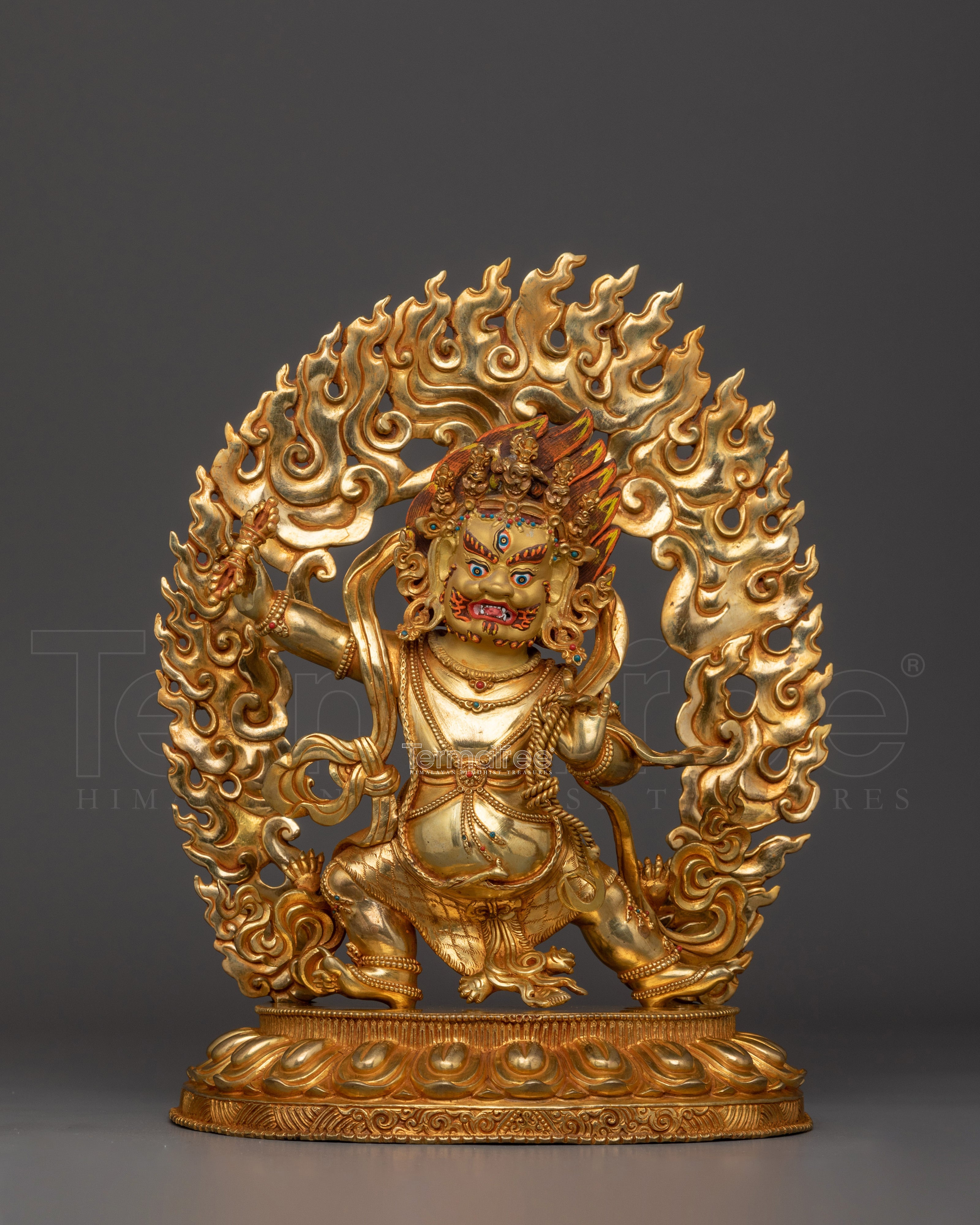 Wrathful Bodhisattva Vajrapani | Chakna Dorje - Symbol of Spiritual Power