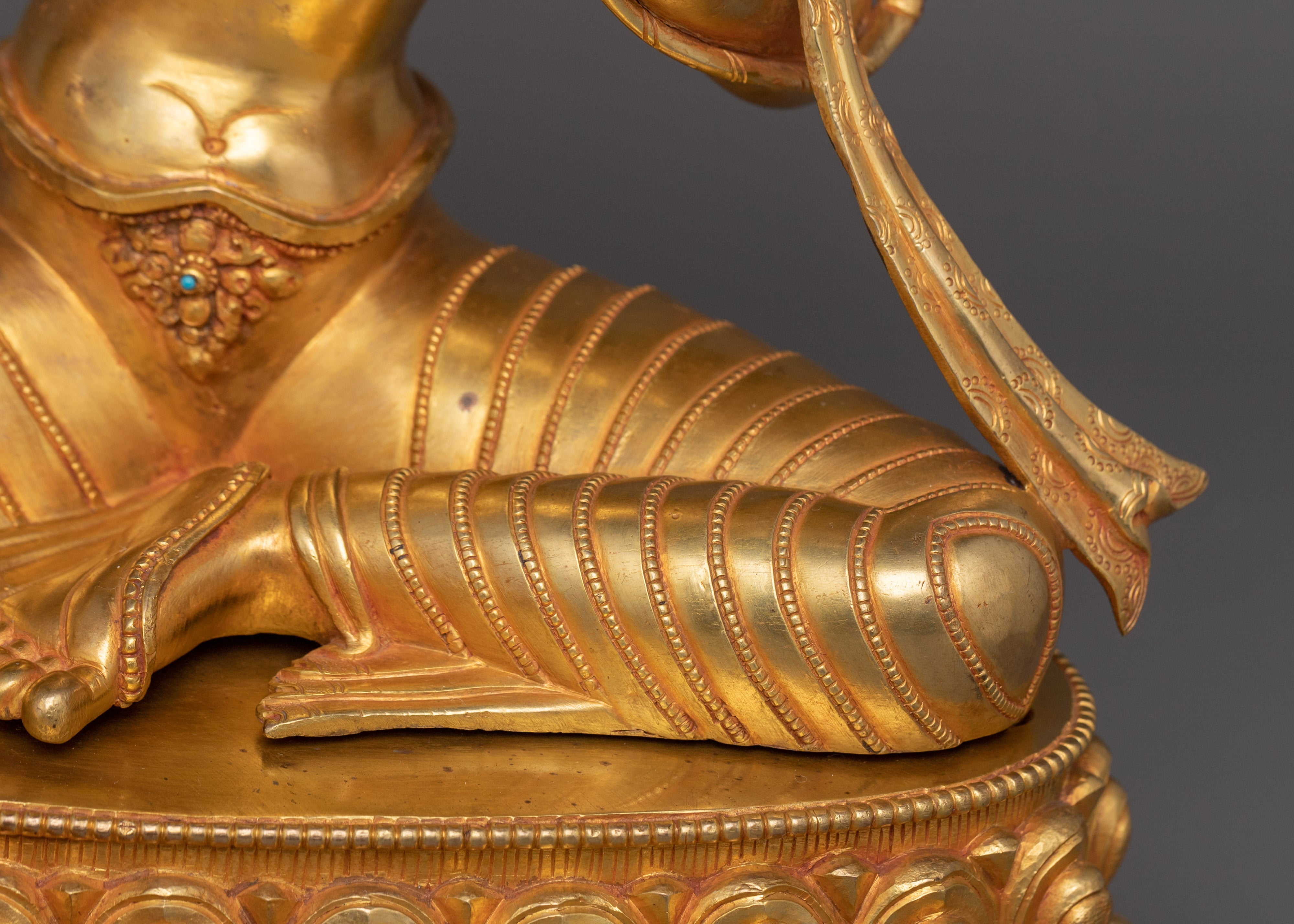 Golden Statue of Shyama Tara | Green Tara - Mother of All Buddhas