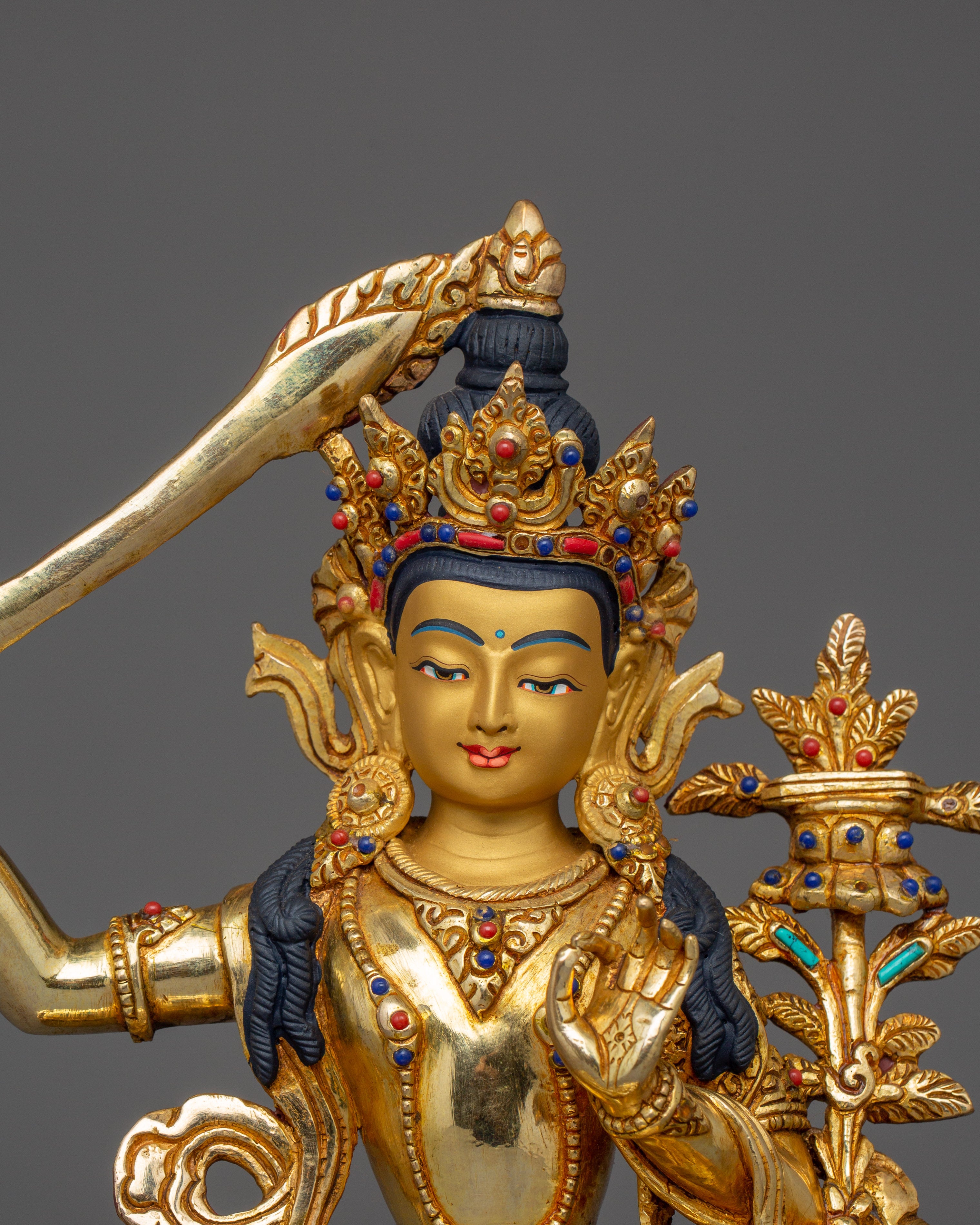 Manjushri Embodiment of Wisdom Statue | Bodhisattva of Wisdom