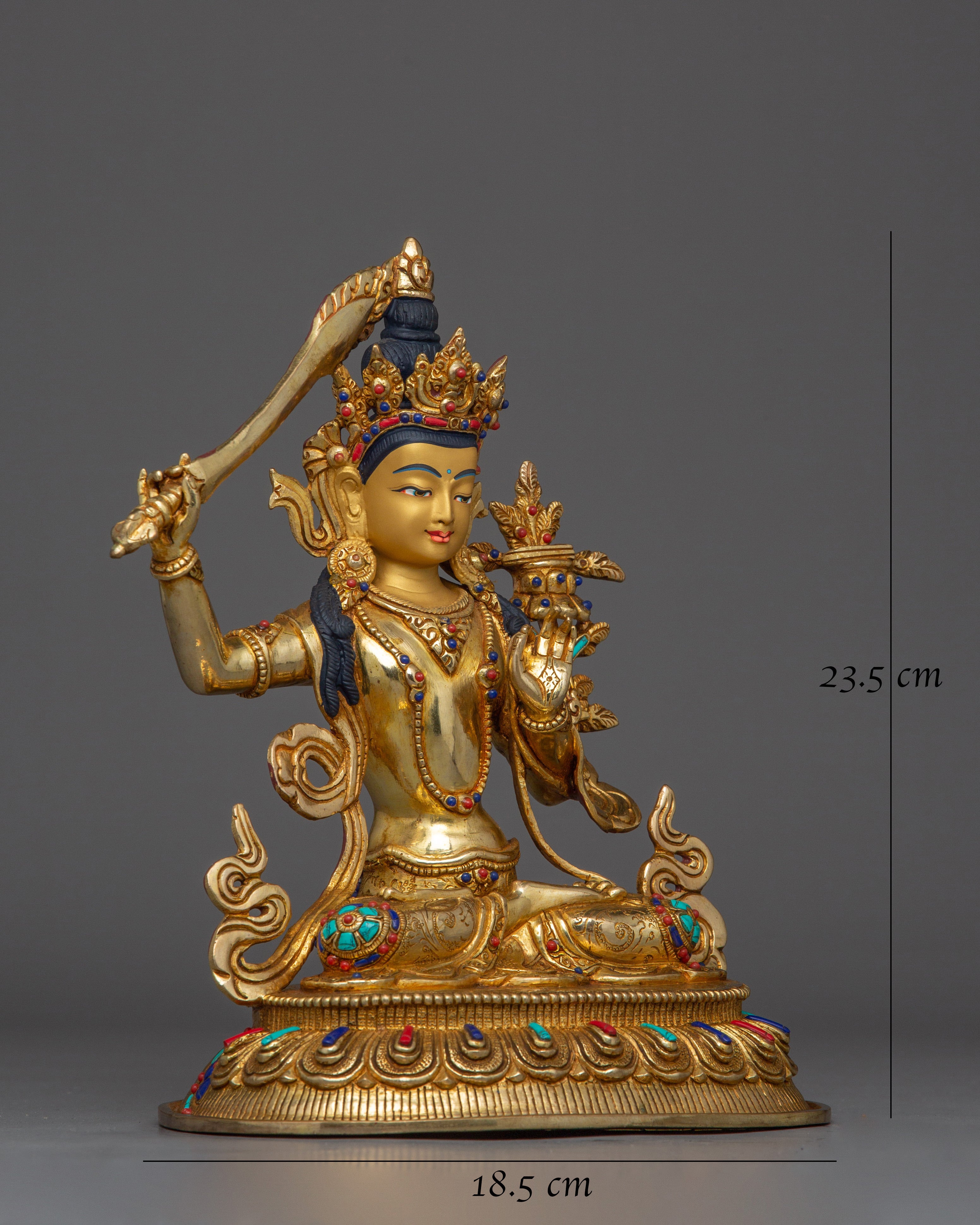 manjushri-embodiment-of-wisdom-statue