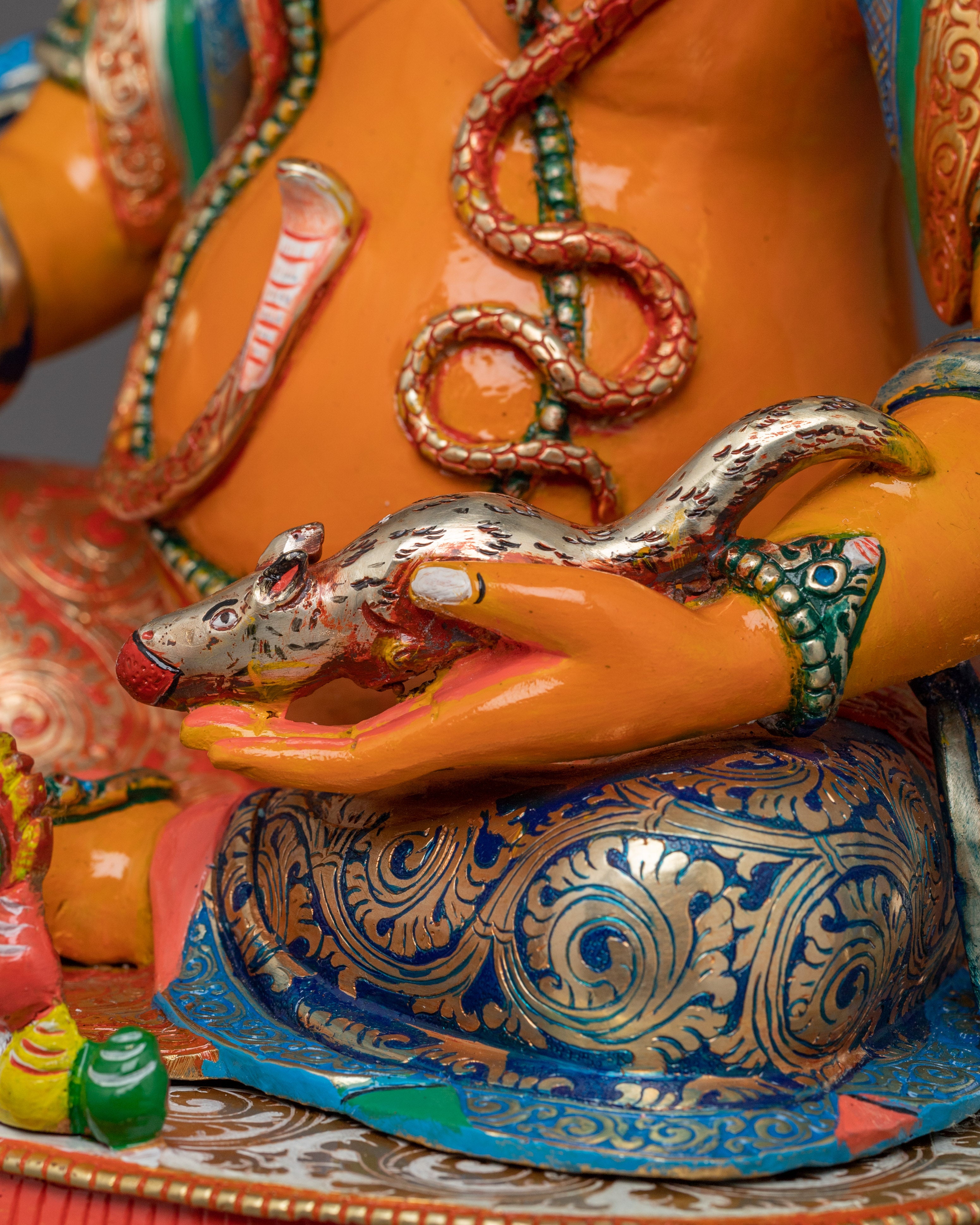 Protector of Dharma Dzambhala Sculpture | Lord of Wealth