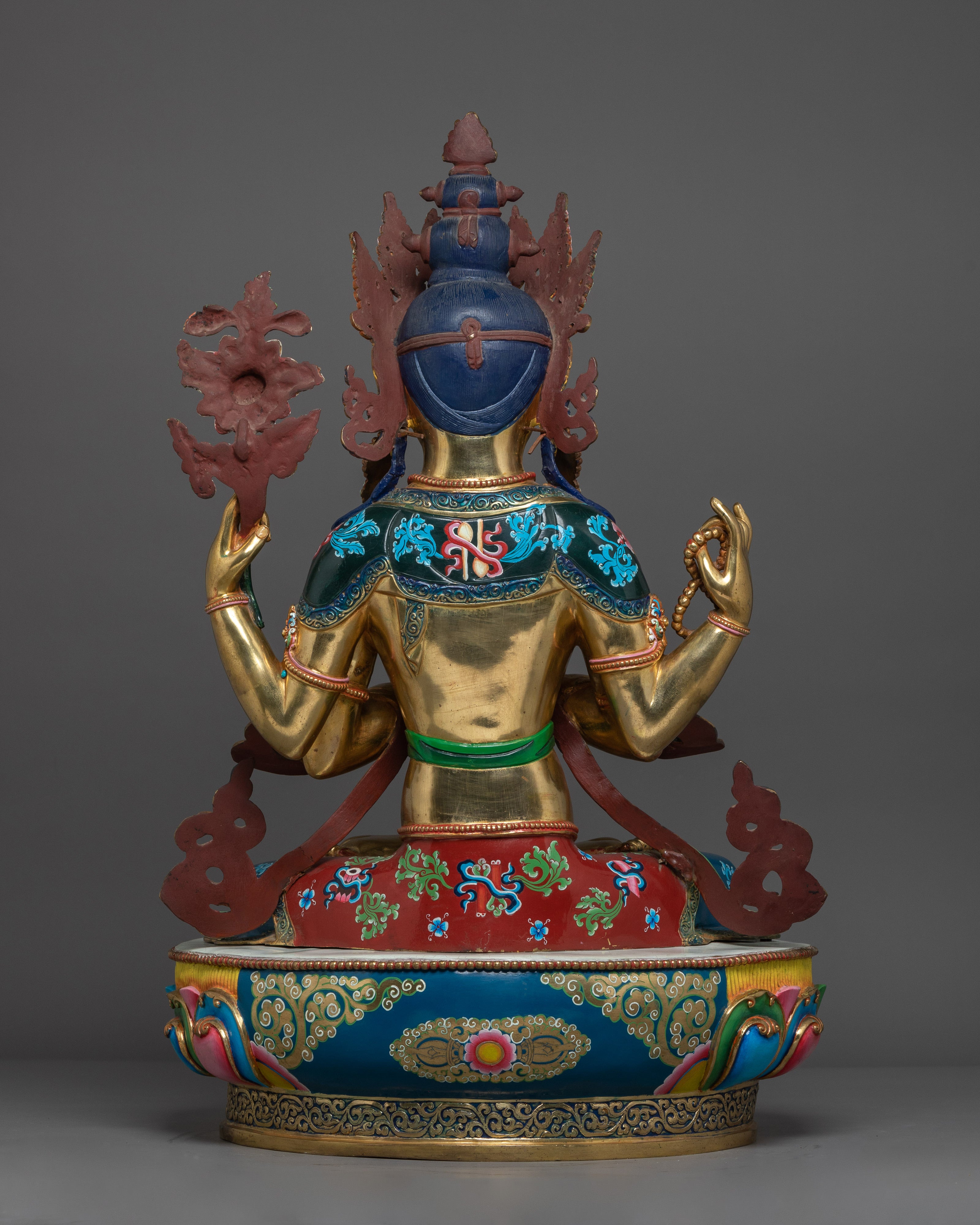 Bodhisattva Four Armed Deity Chenrezig | Lord of Compassion