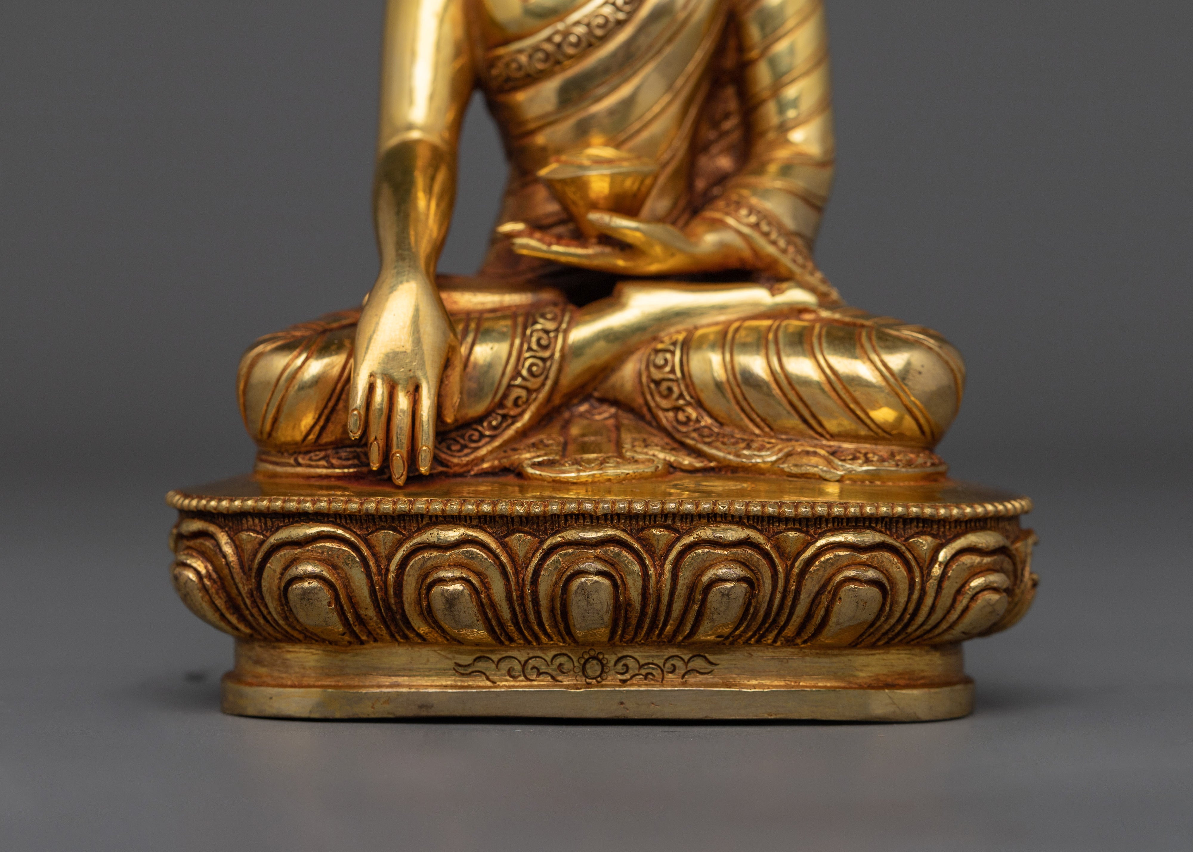 Tibetan Artwork of Three Buddha Set | The Buddhas of Peace, Light, and Healing