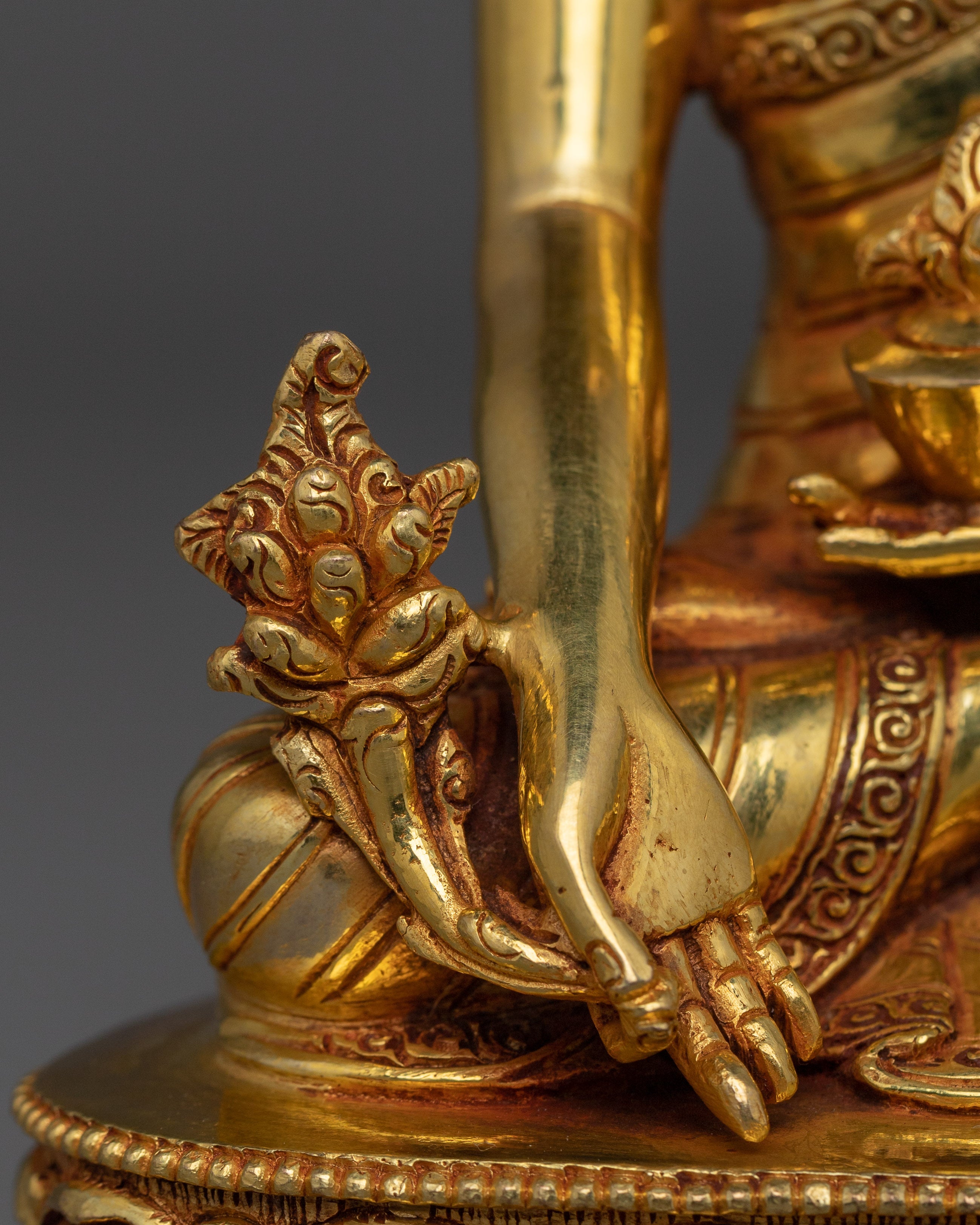 Tibetan Artwork of Three Buddha Set | The Buddhas of Peace, Light, and Healing