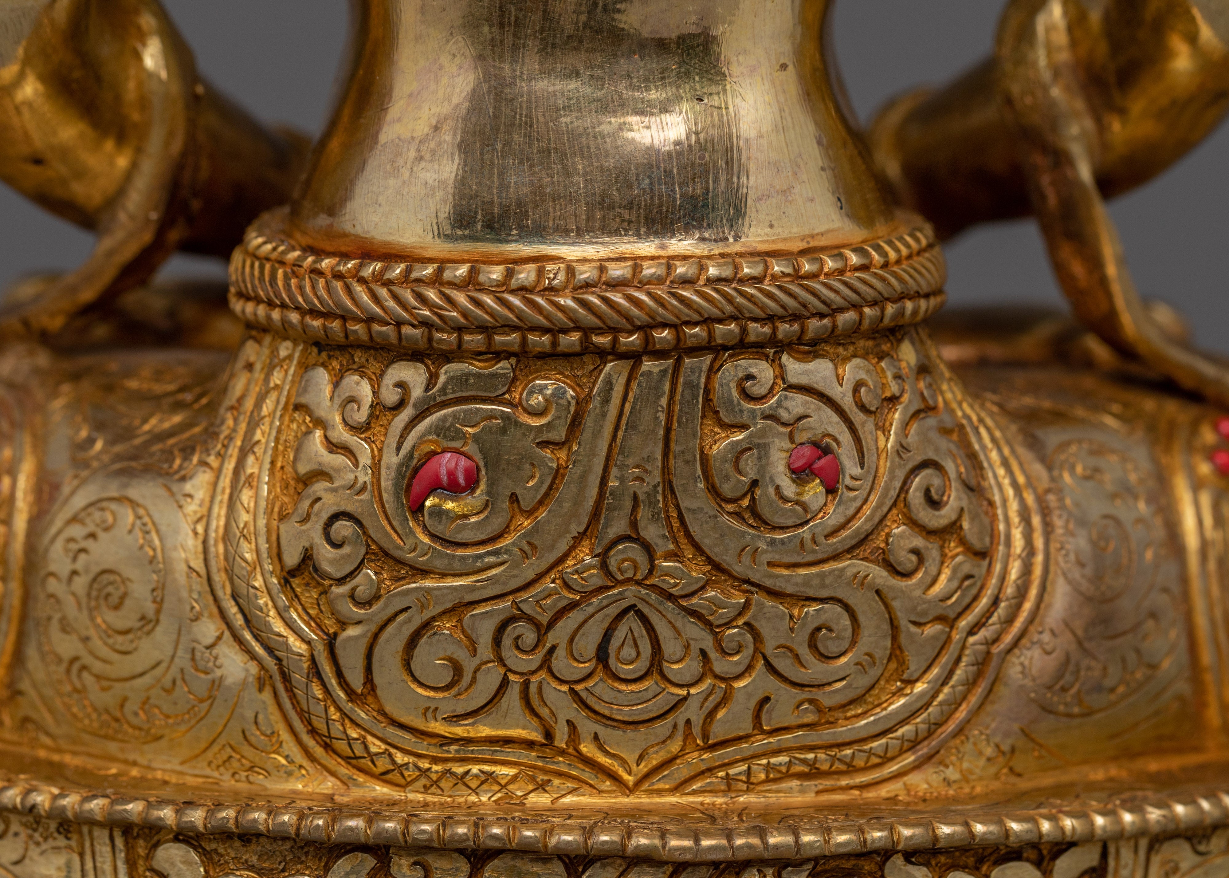 Amitayus Symbol of Longevity Statue | Buddha of Infinite Life