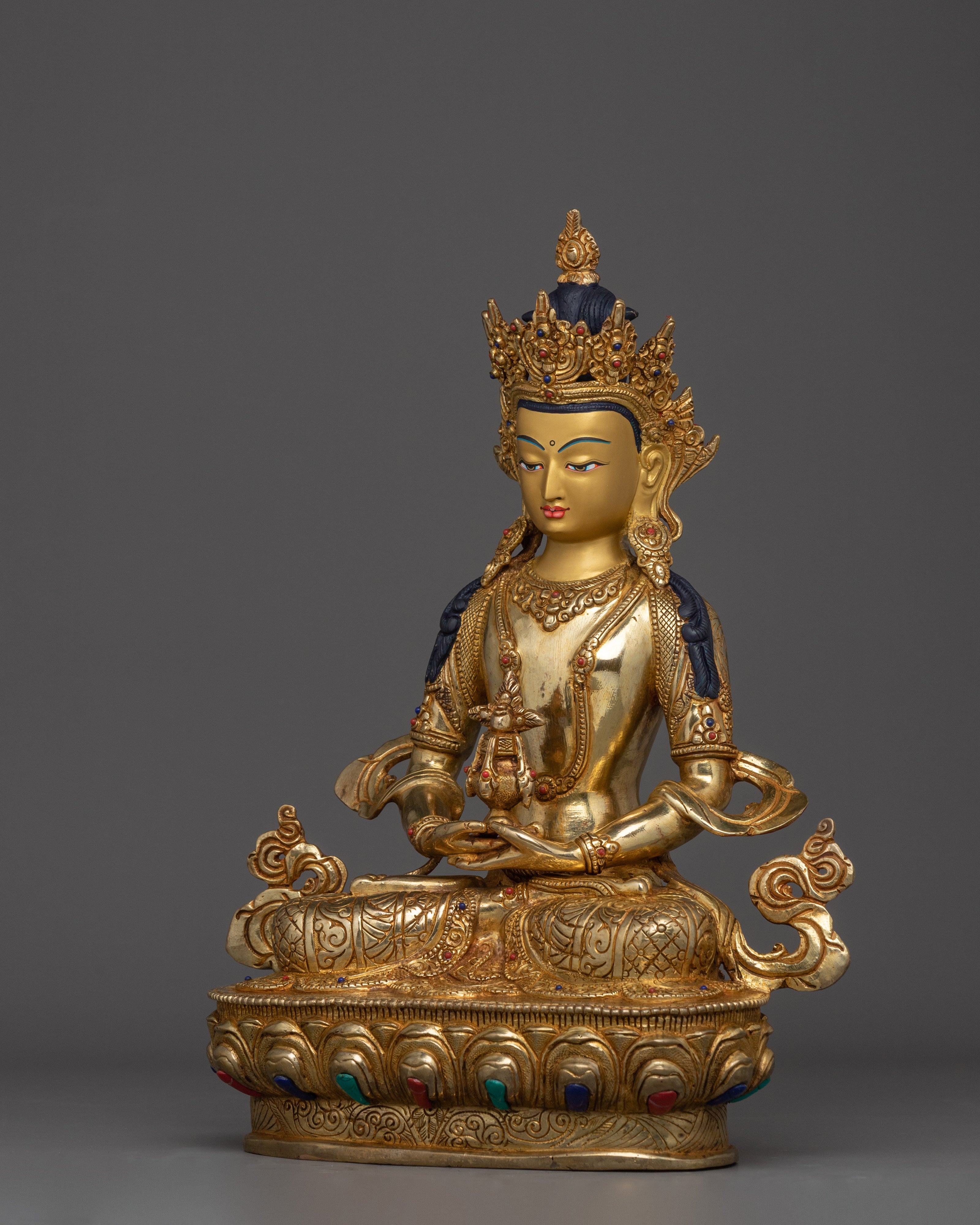 Amitayus Symbol of Longevity Statue | Buddha of Infinite Life