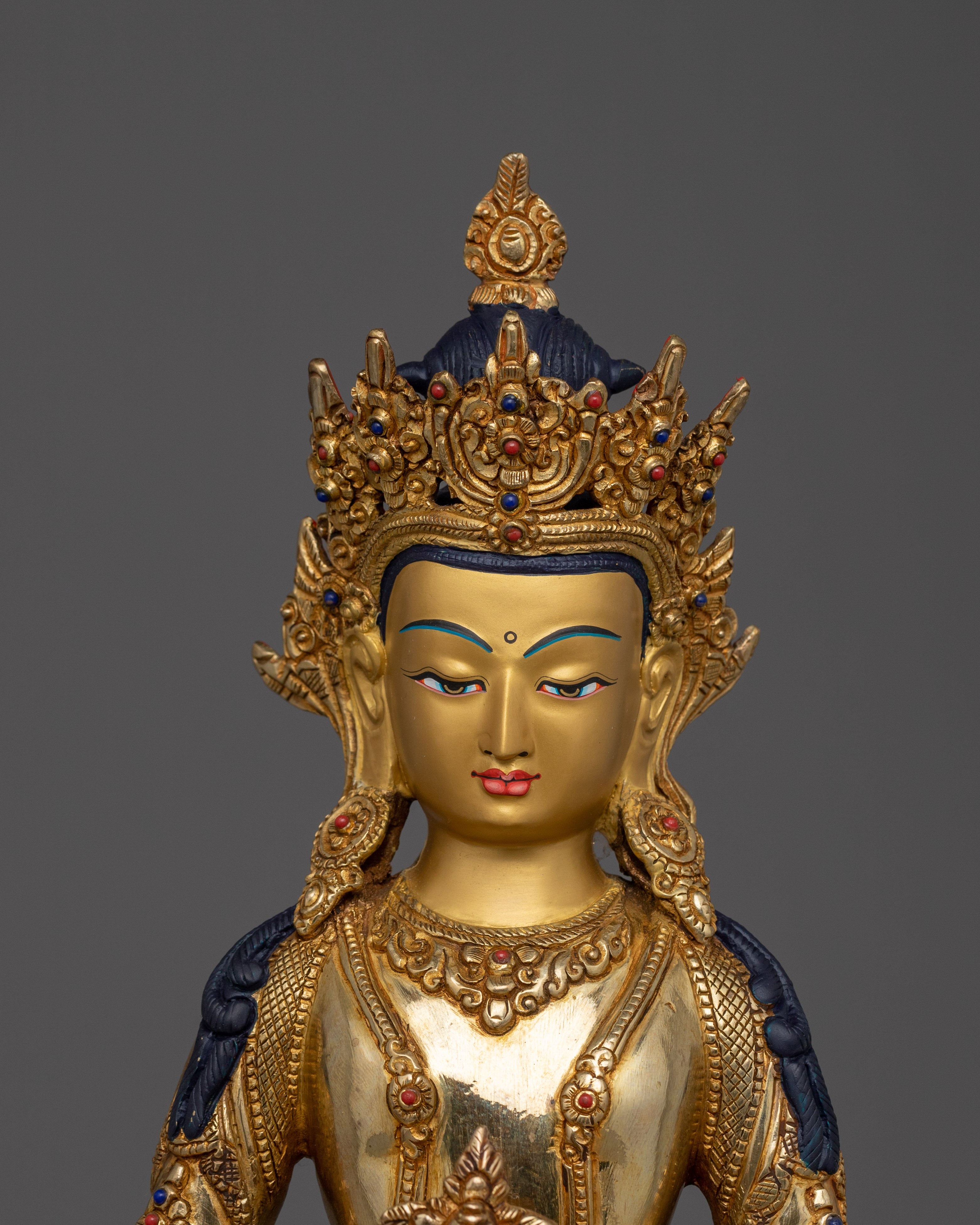 Amitayus Symbol of Longevity Statue | Buddha of Infinite Life