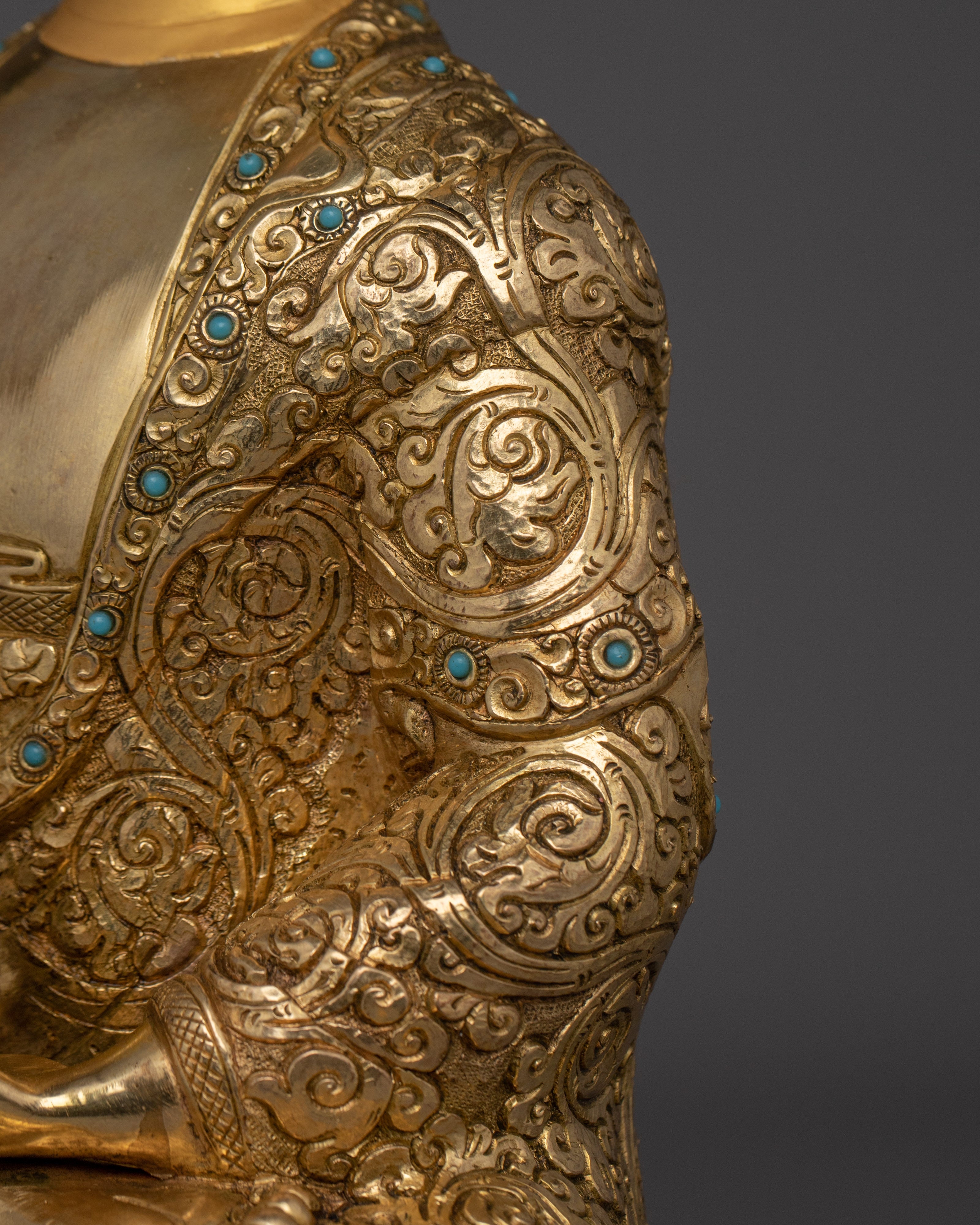 Golden Statue of Gautama Buddha | Also known as Shakyamuni Buddha