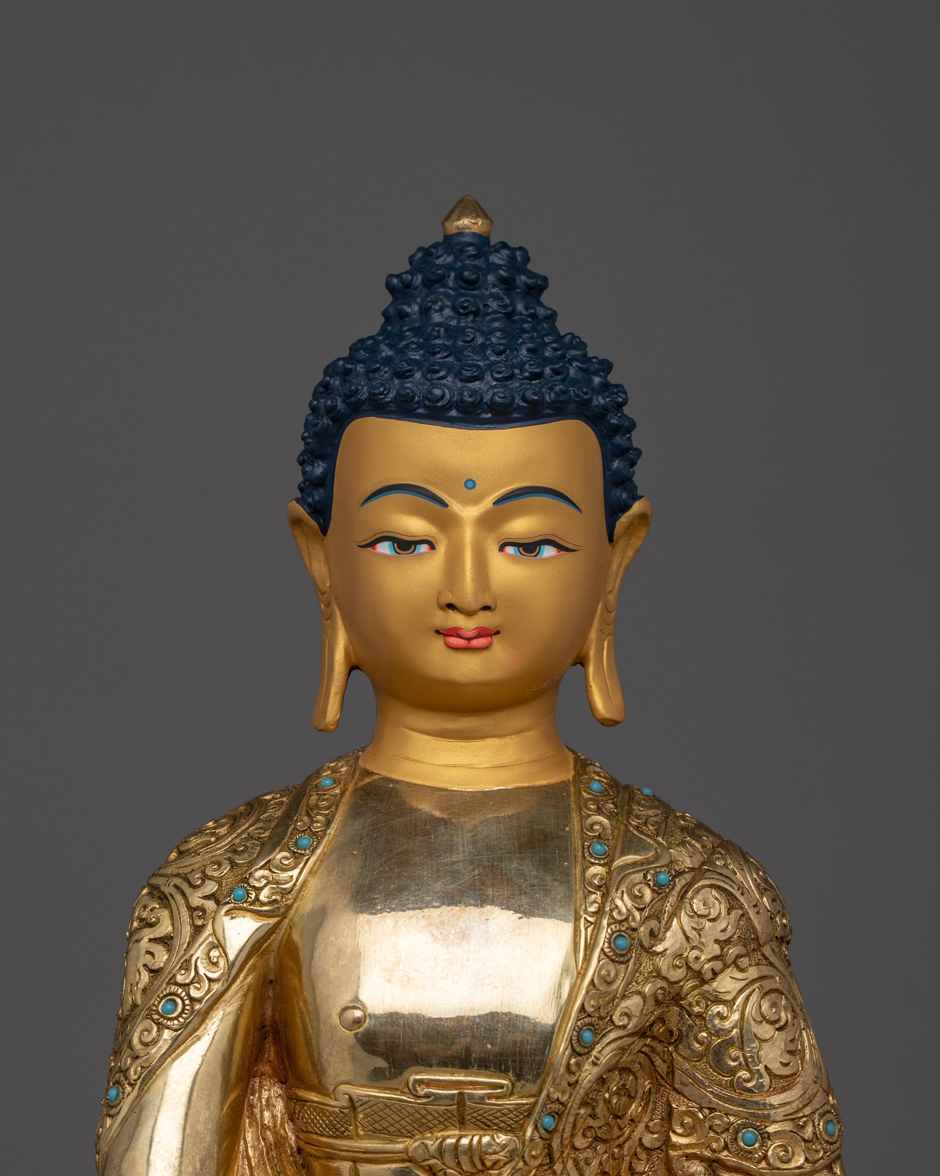 Golden Statue of Gautama Buddha | Also known as Shakyamuni Buddha
