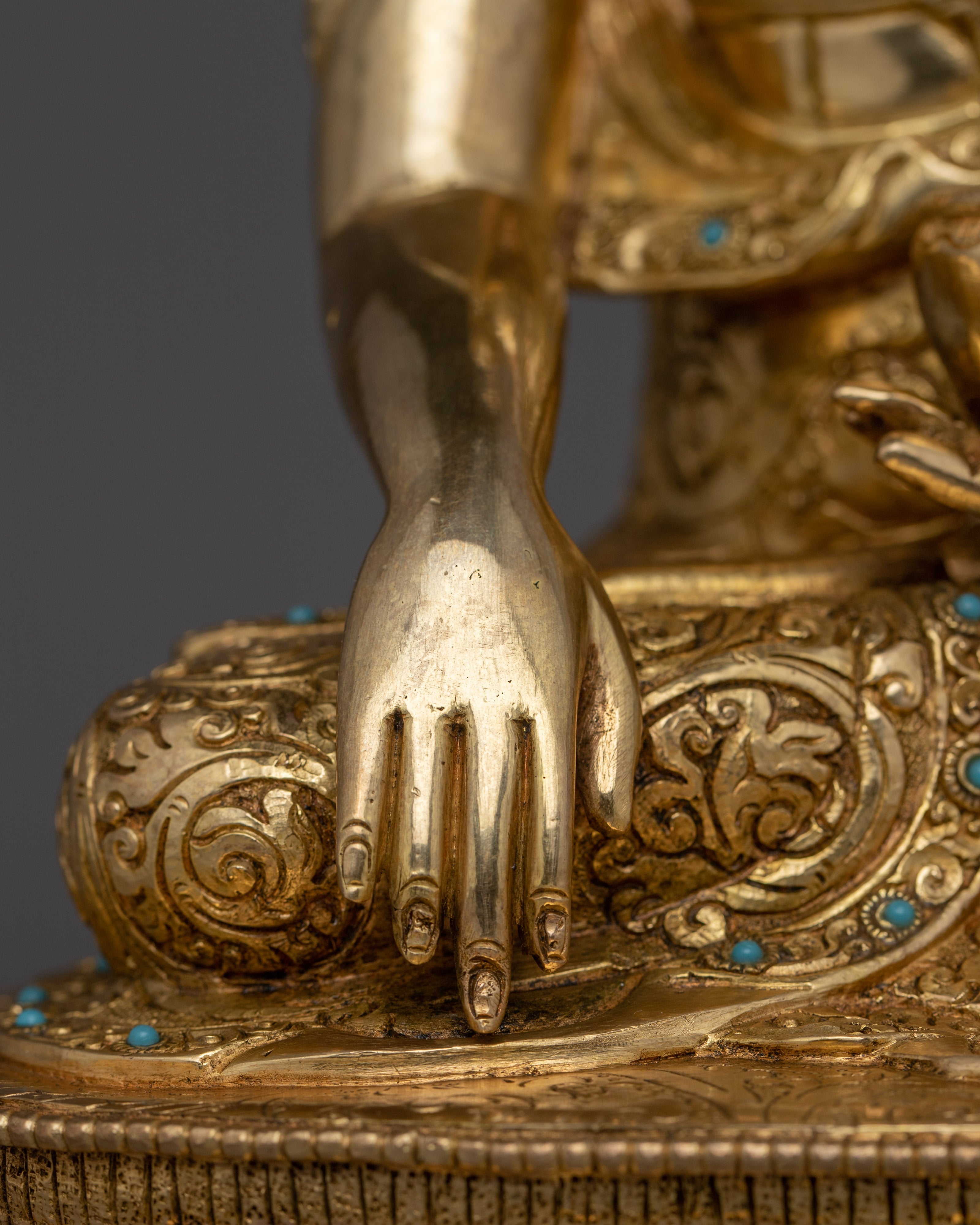 Golden Statue of Gautama Buddha | Also known as Shakyamuni Buddha