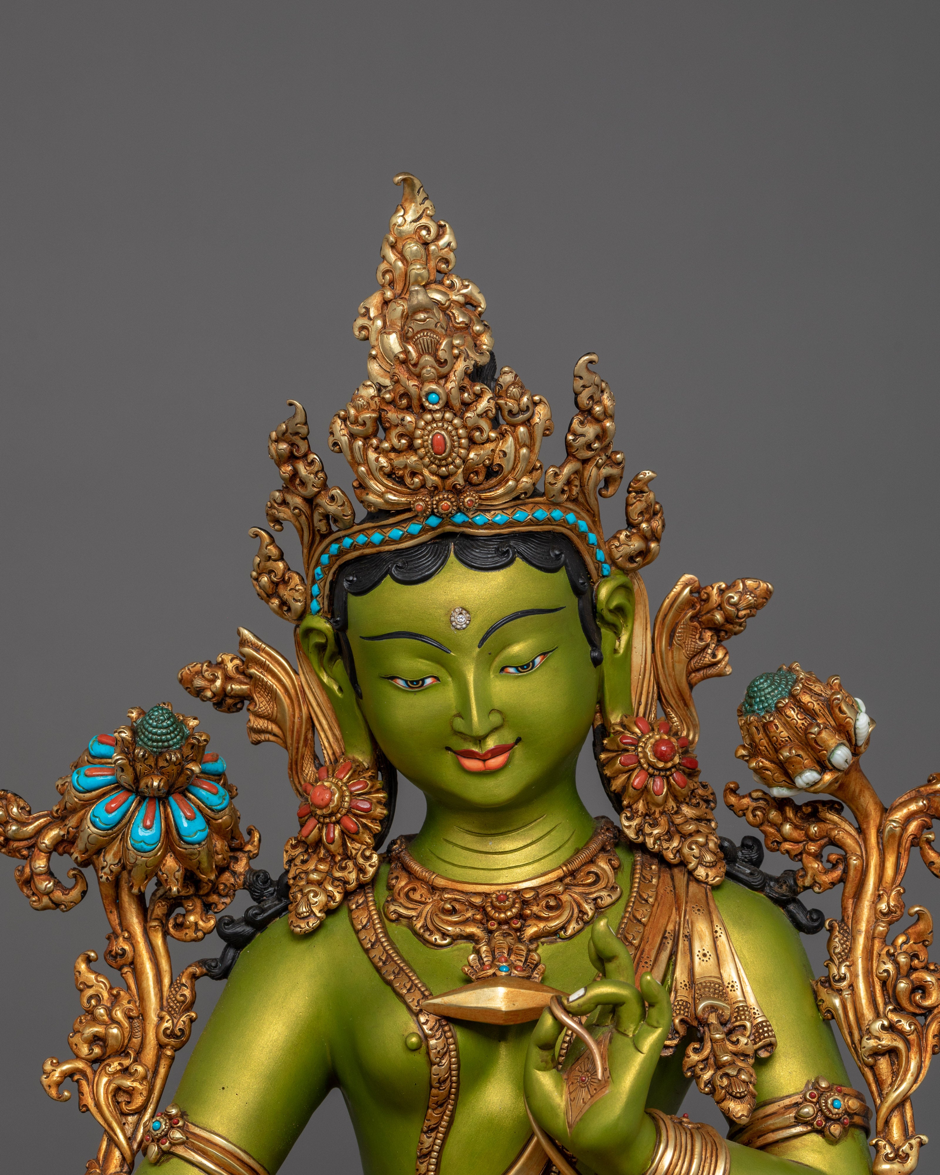 Tibetan Buddhist Deity Green Tara | Shyama Tara - Mother of All Buddhas