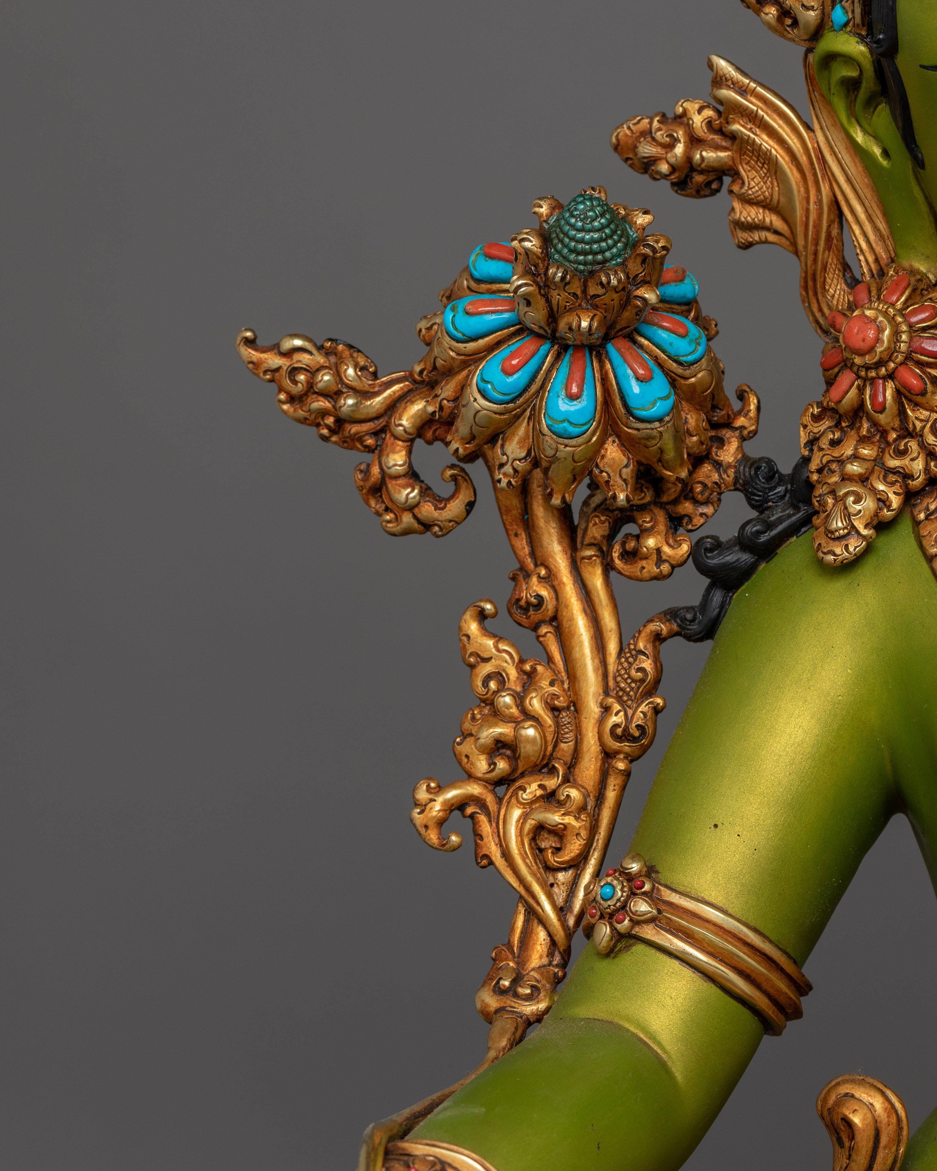 Tibetan Buddhist Deity Green Tara | Shyama Tara - Mother of All Buddhas