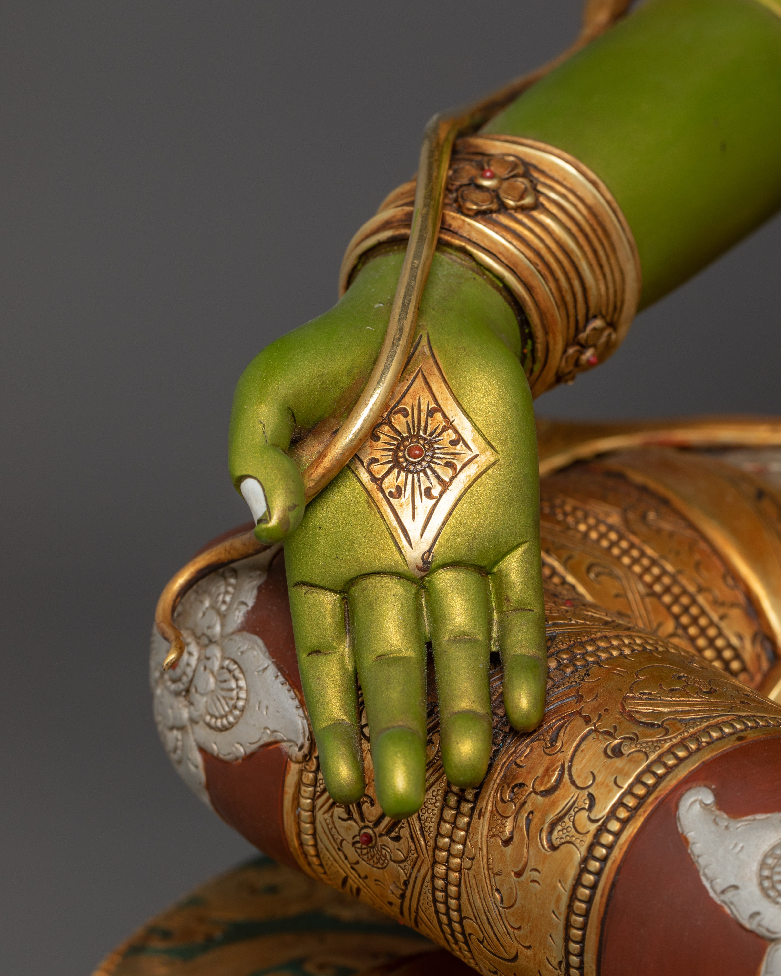 Tibetan Buddhist Deity Green Tara | Shyama Tara - Mother of All Buddhas