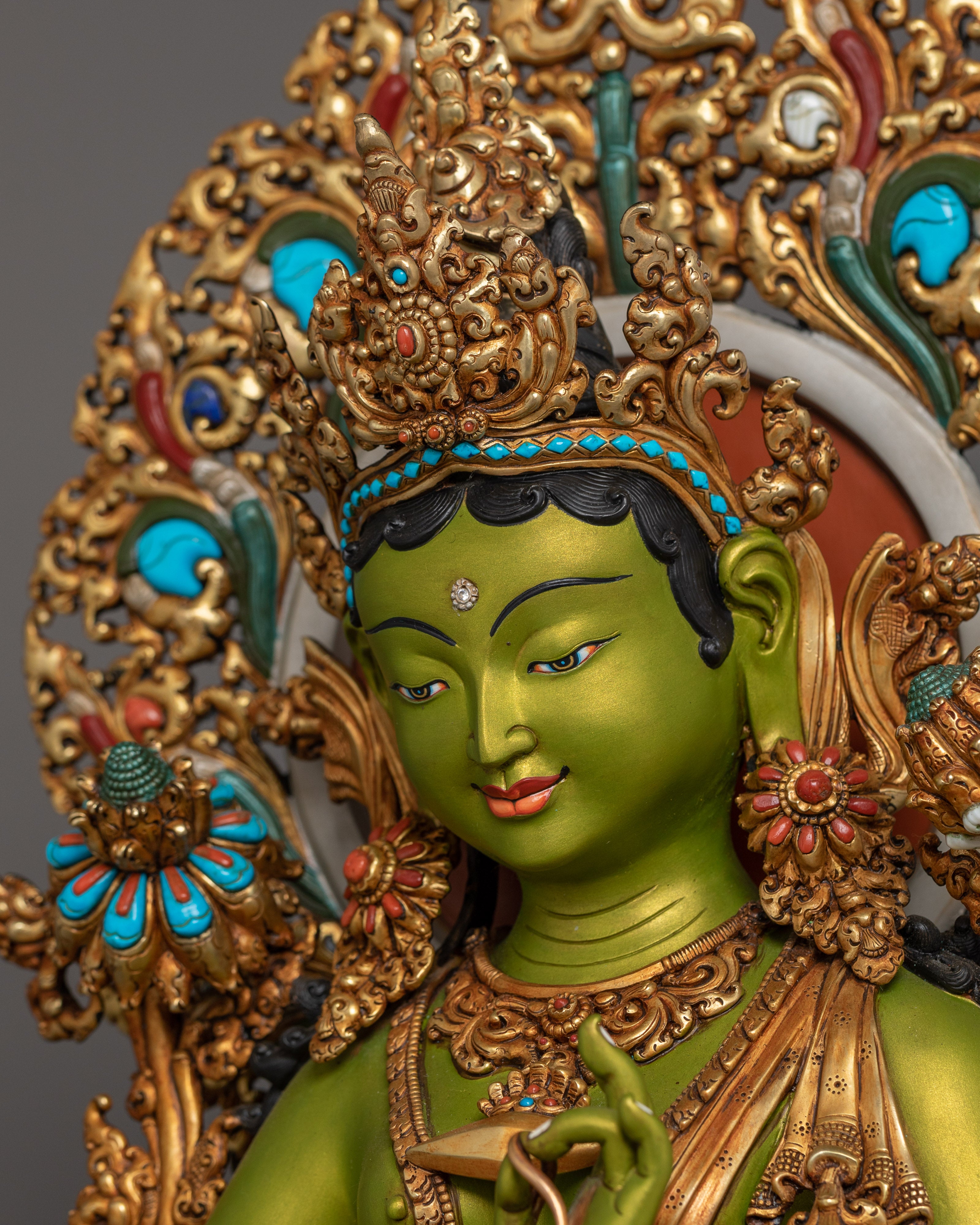 Tibetan Buddhist Deity Green Tara | Shyama Tara - Mother of All Buddhas