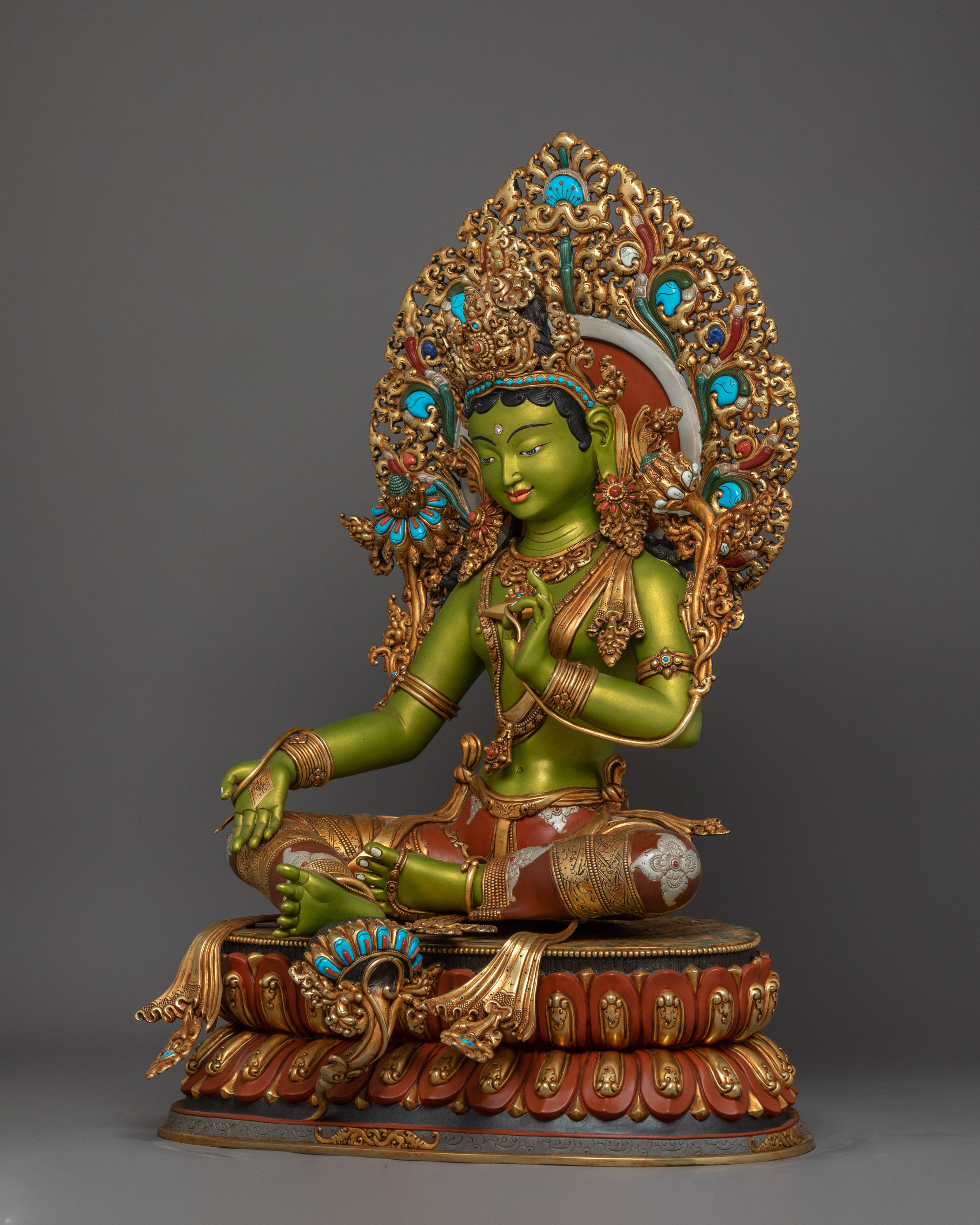 Tibetan Buddhist Deity Green Tara | Shyama Tara - Mother of All Buddhas