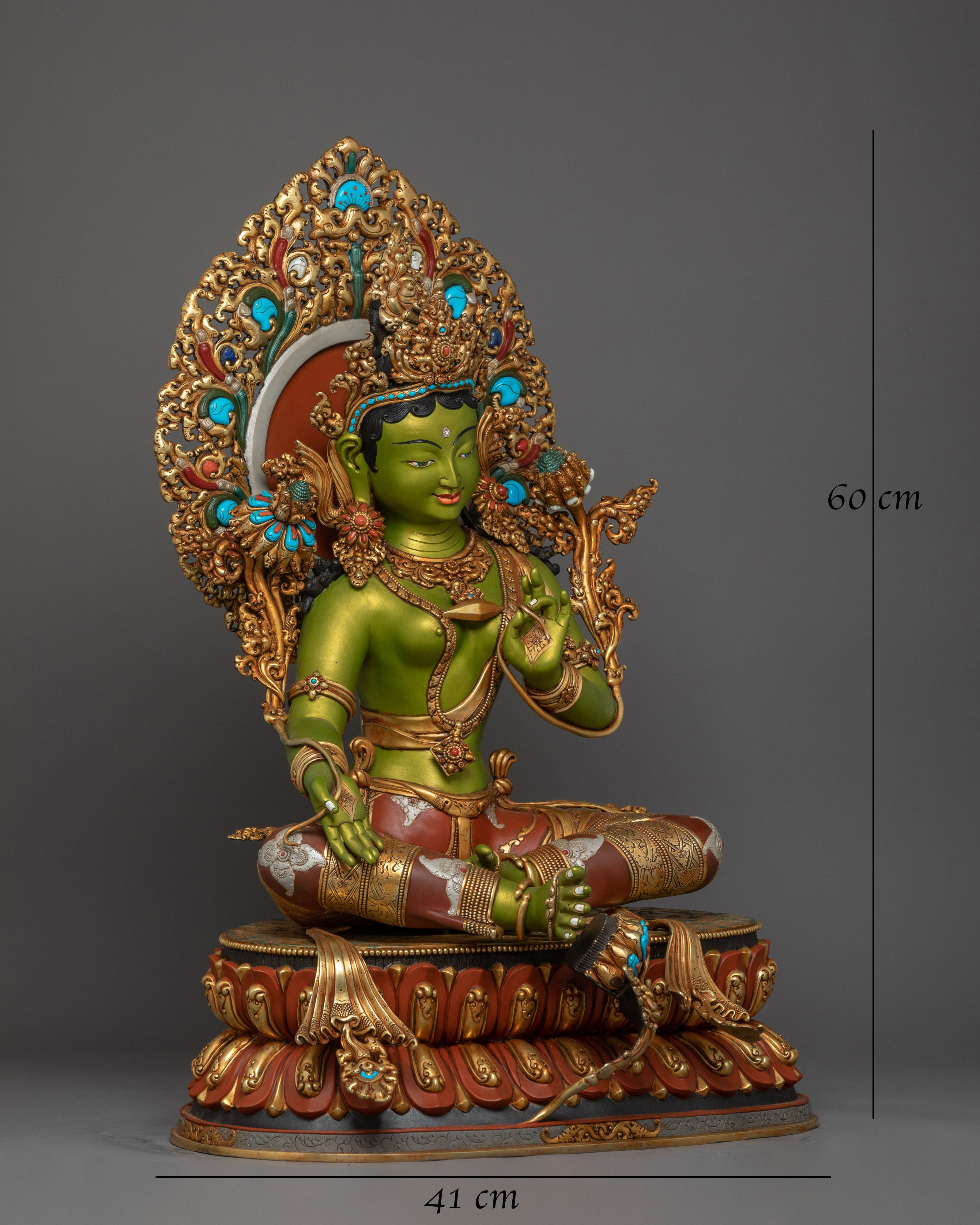 Tibetan Buddhist Deity Green Tara | Shyama Tara - Mother of All Buddhas