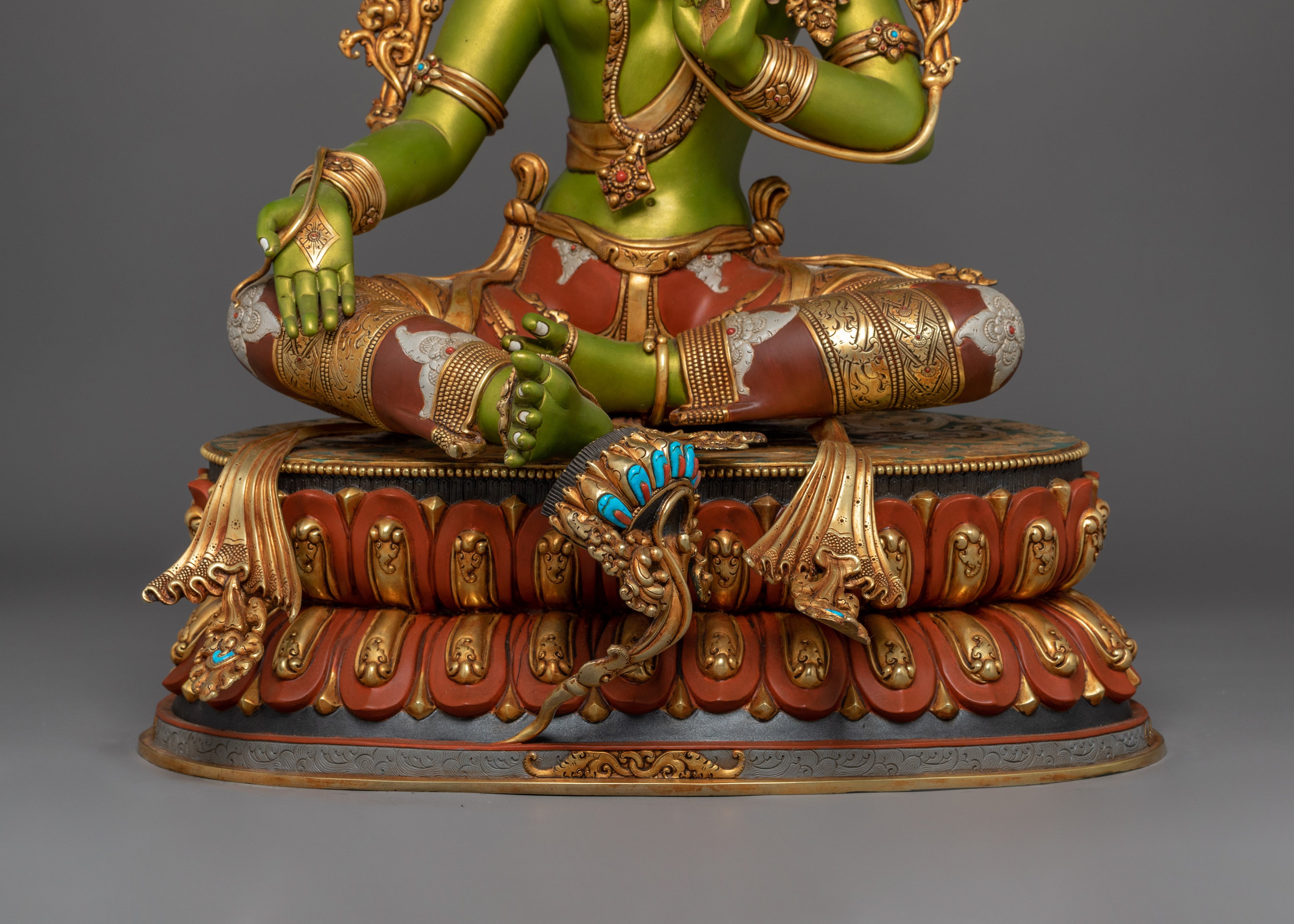 Tibetan Buddhist Deity Green Tara | Shyama Tara - Mother of All Buddhas