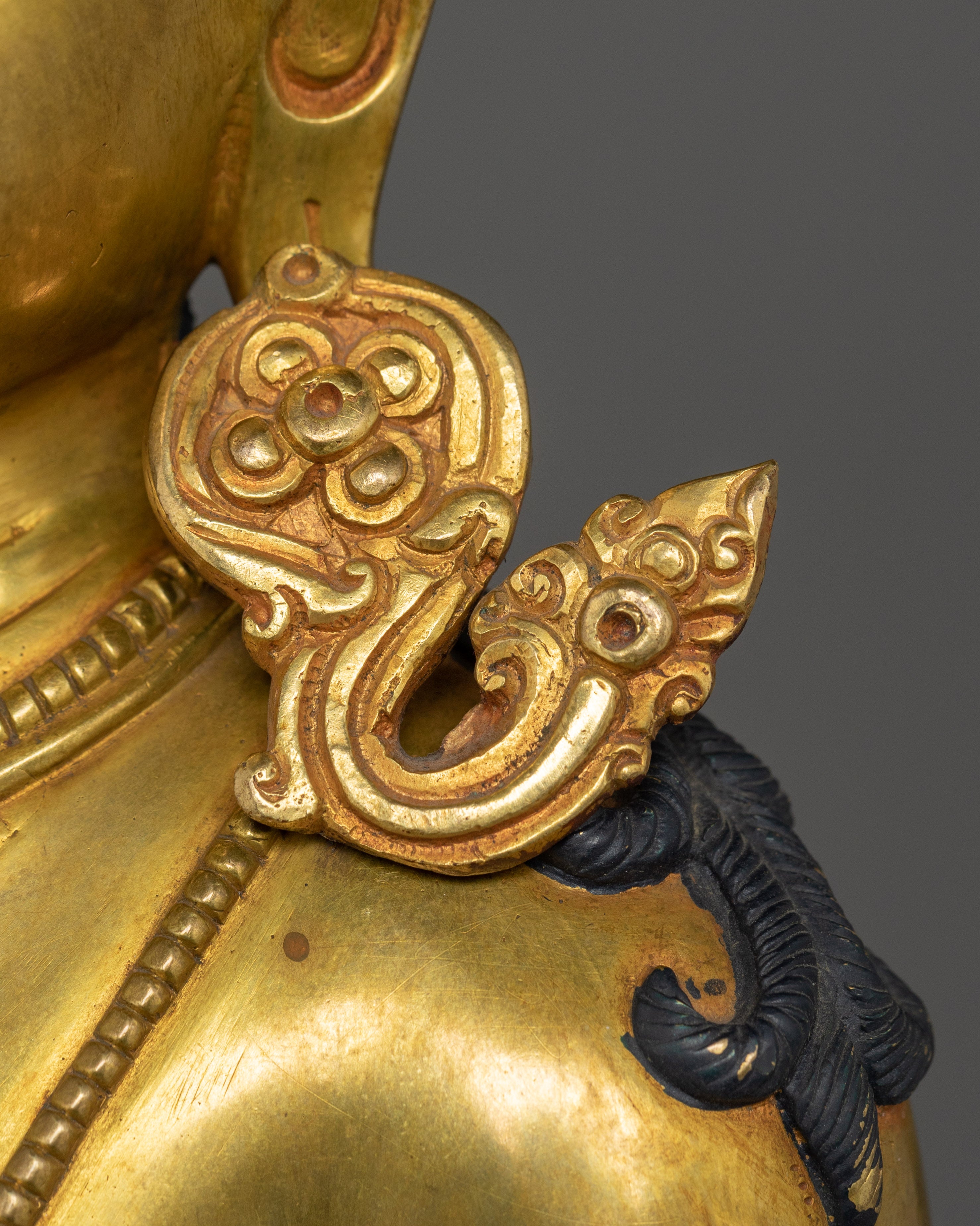 Golden Statue of Standing Lokeshwor | Lord of the World