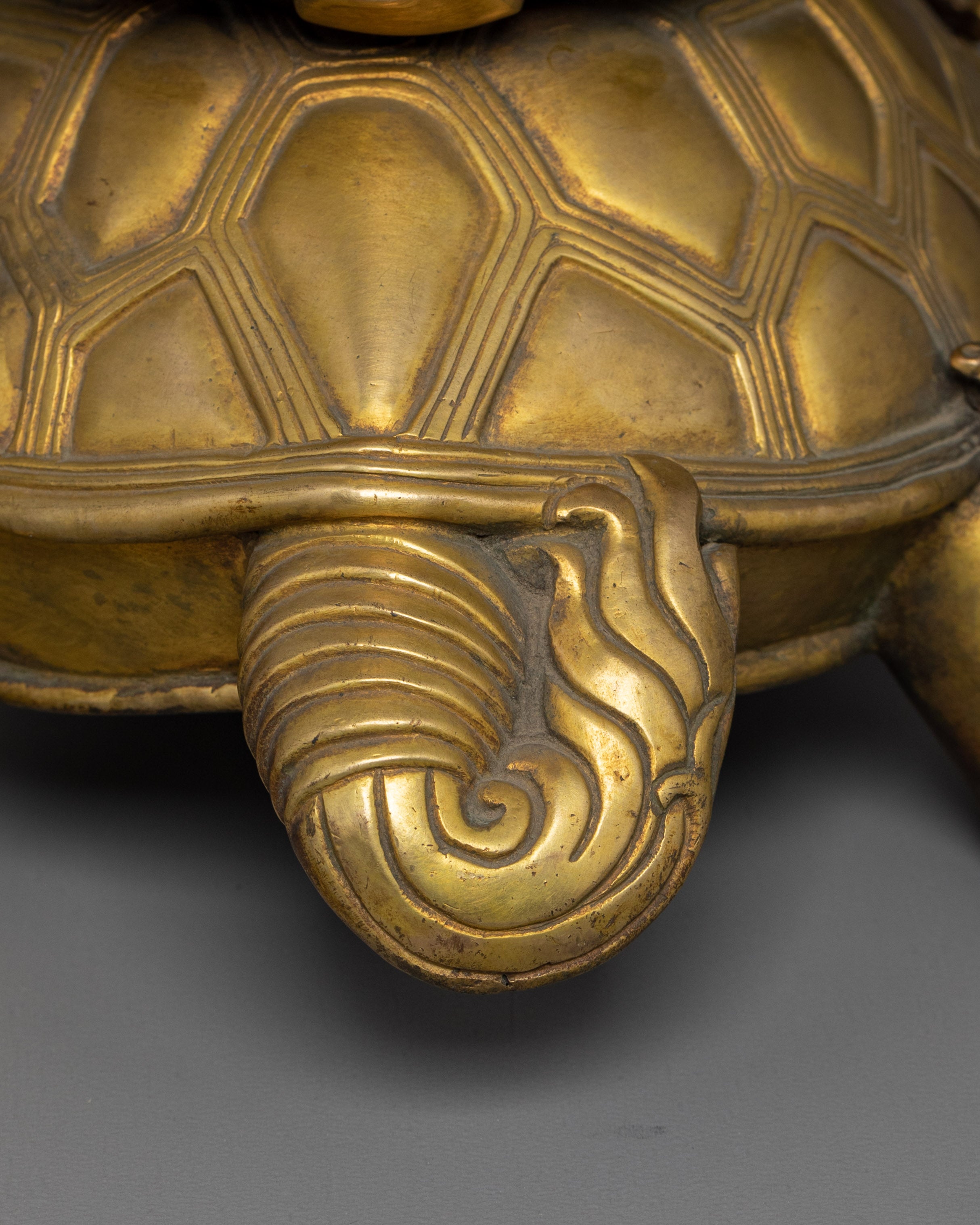 Shakyamuni Buddha on Turtle Statue | Emblem of Strength and Serenity