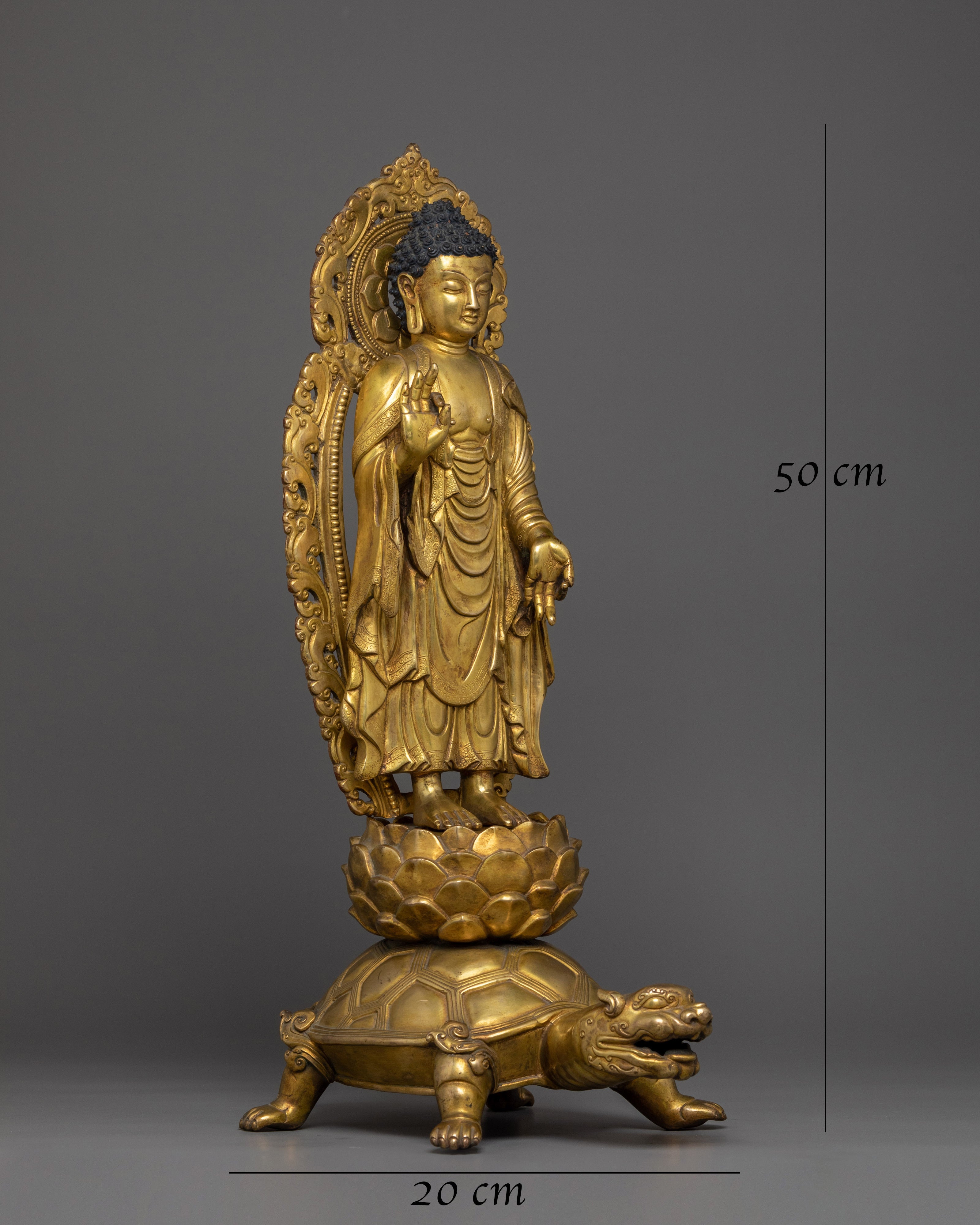 shakyamuni-buddha-on-turtle-statue