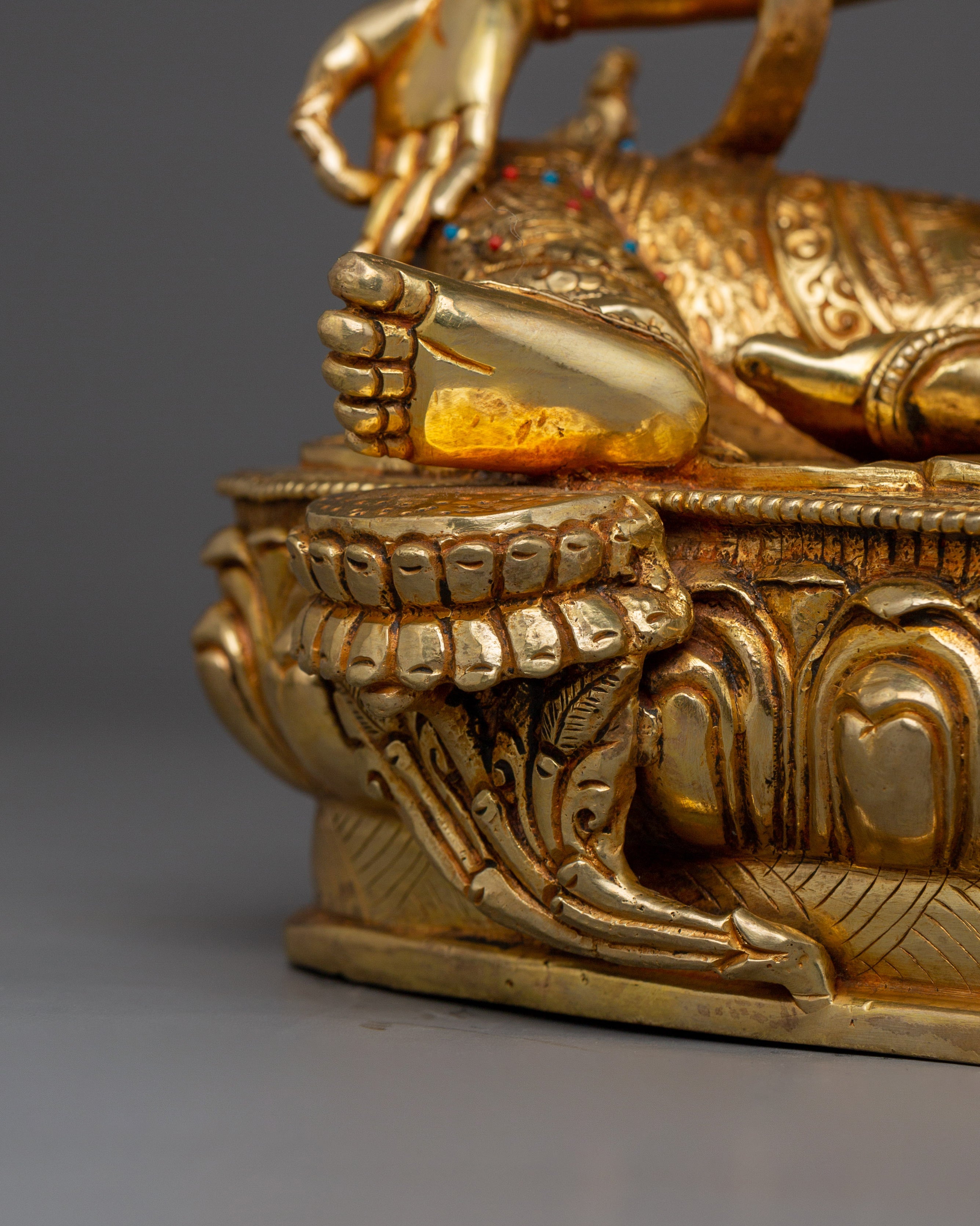 Green Tara Compassionate Deity Figurine | Also known as Shyama Tara