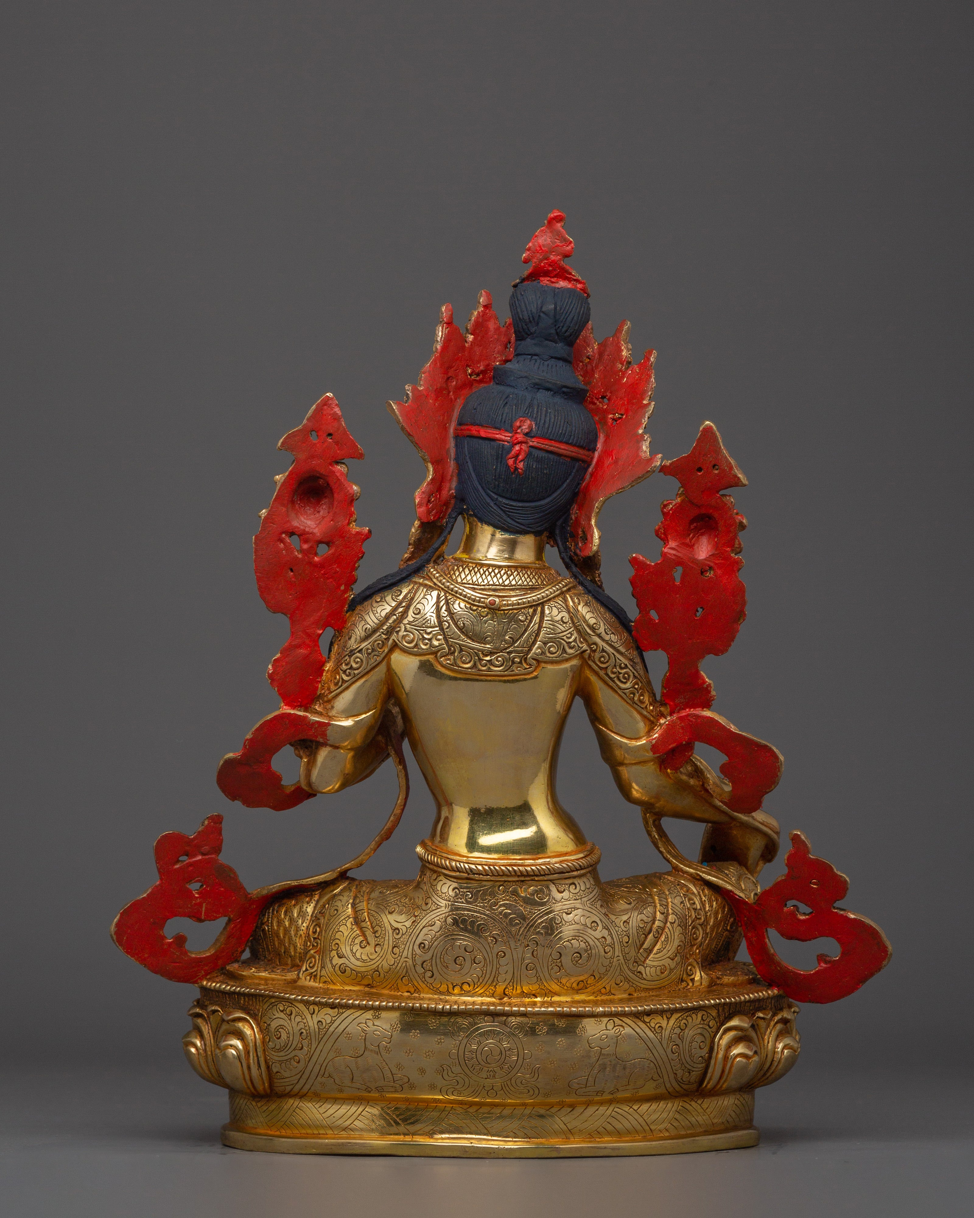 Green Tara Compassionate Deity Figurine | Also known as Shyama Tara