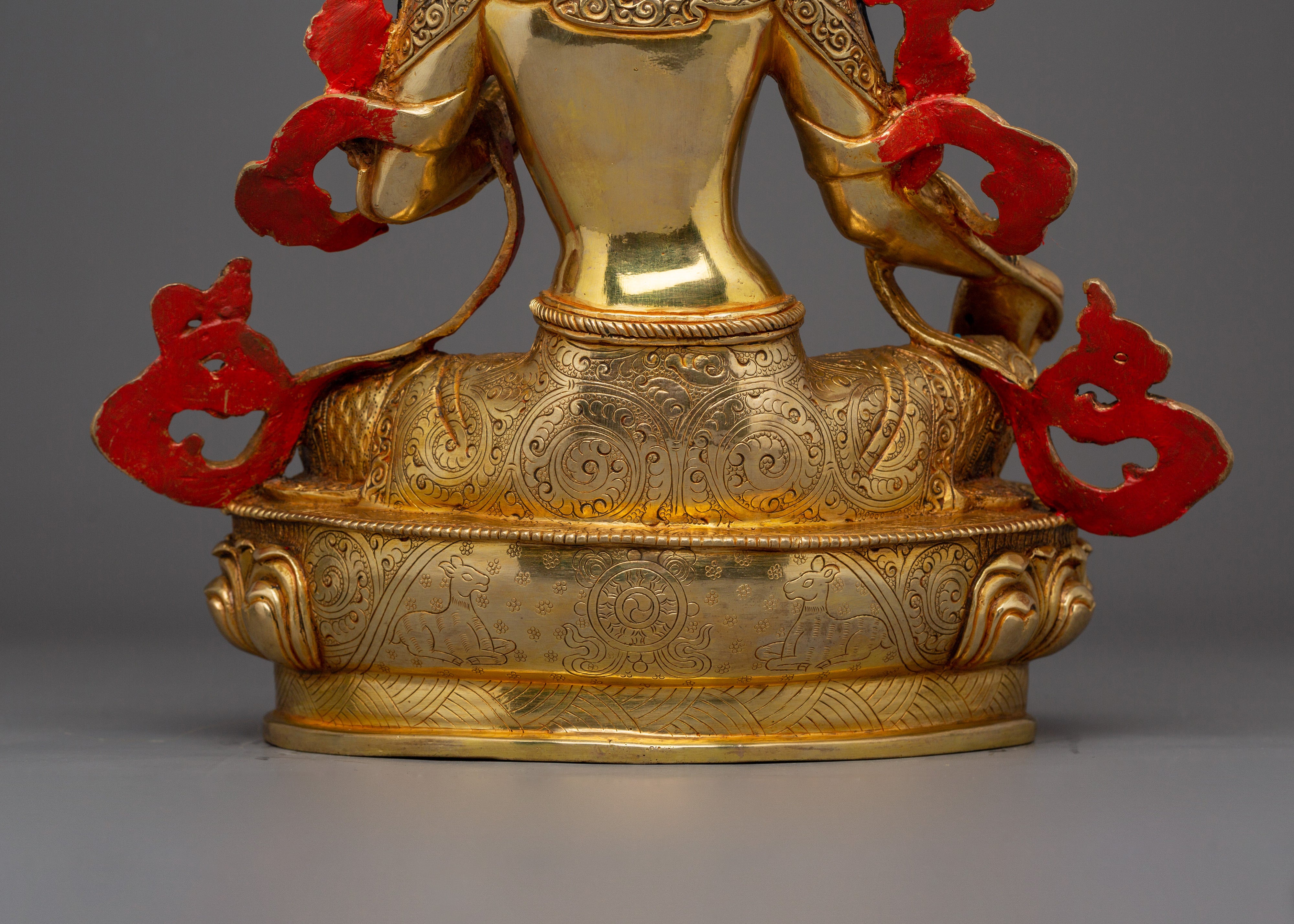 Green Tara Compassionate Deity Figurine | Also known as Shyama Tara