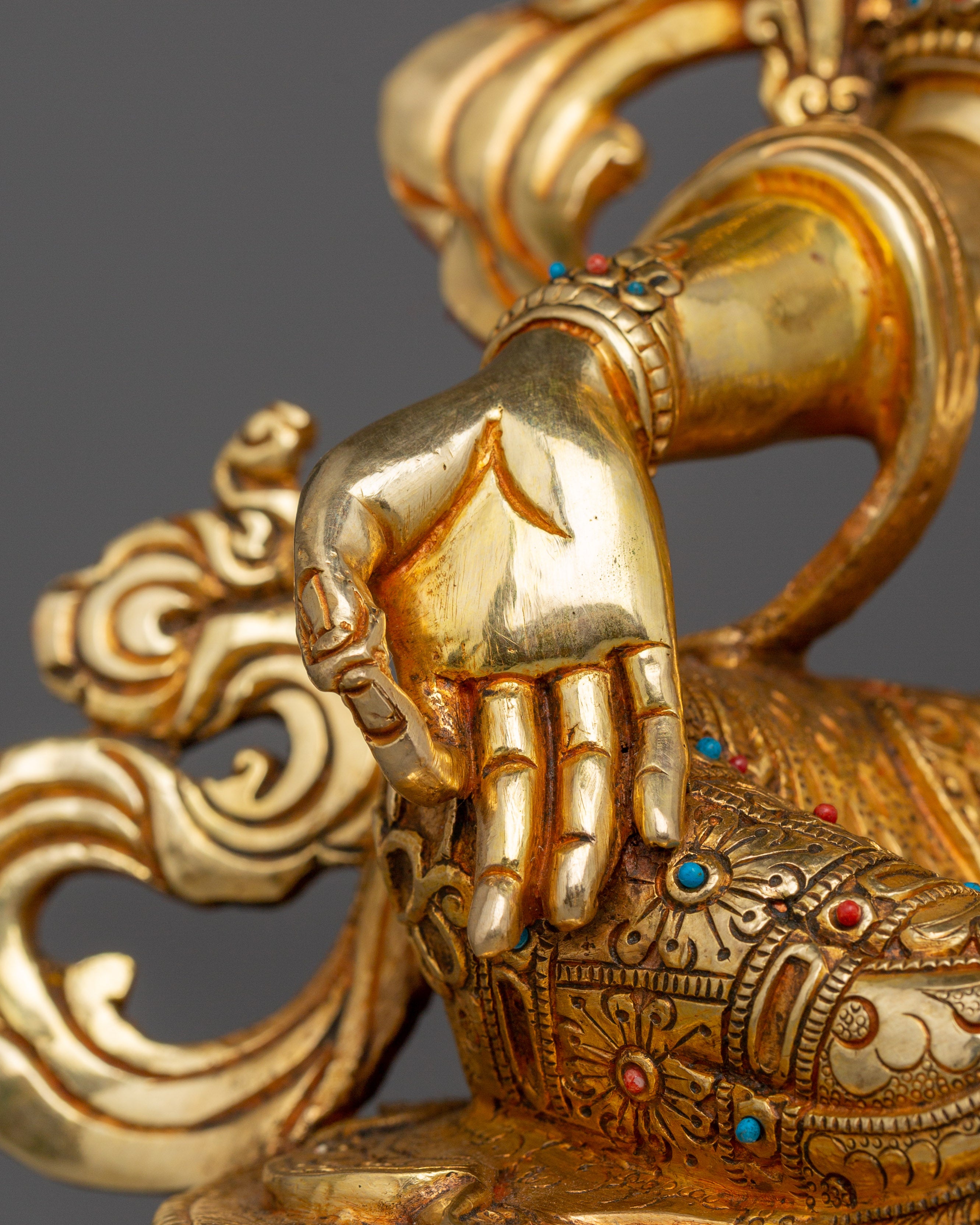 Green Tara Compassionate Deity Figurine | Also known as Shyama Tara