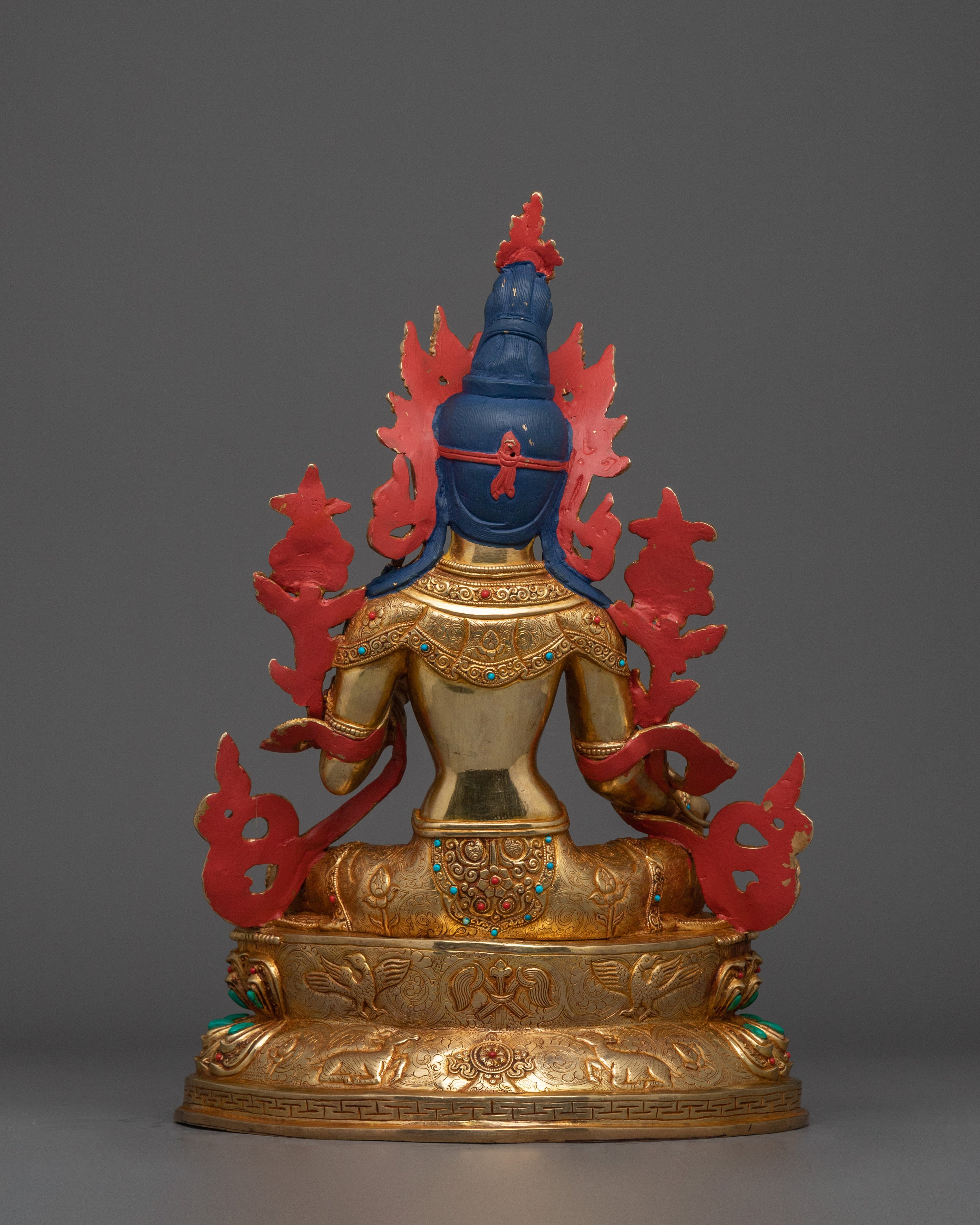 Compassionate Shyama Tara Statue | Green Tara - Mother of All Buddhas