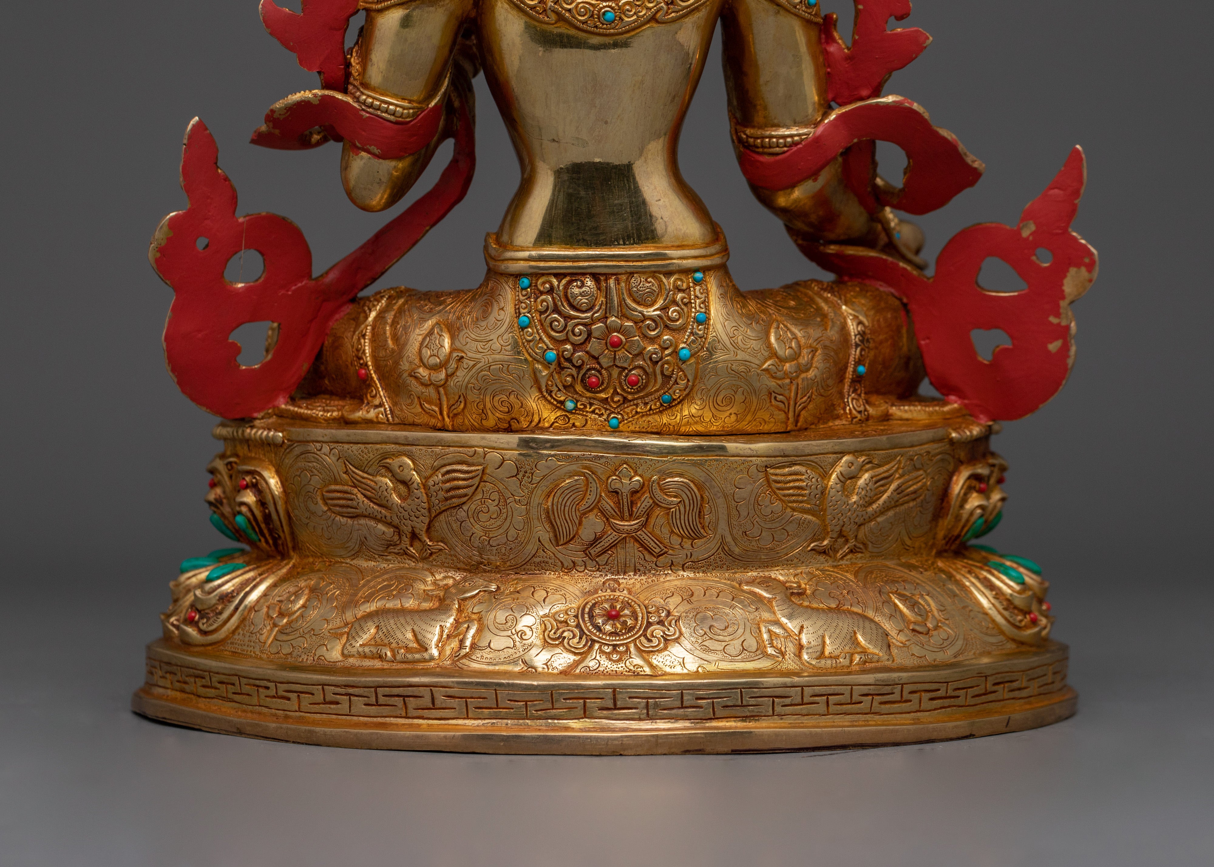 Compassionate Shyama Tara Statue | Green Tara - Mother of All Buddhas