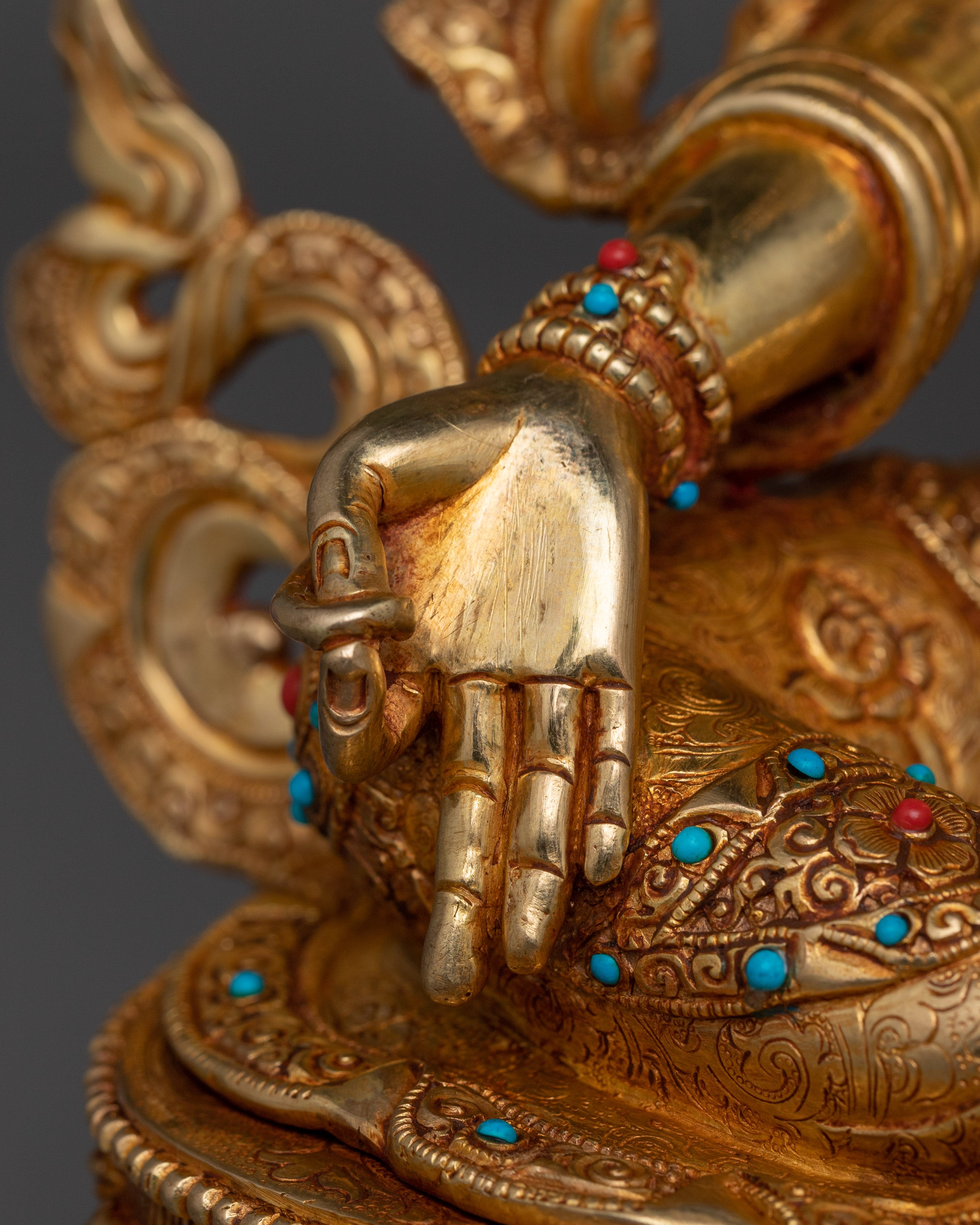 Compassionate Shyama Tara Statue | Green Tara - Mother of All Buddhas