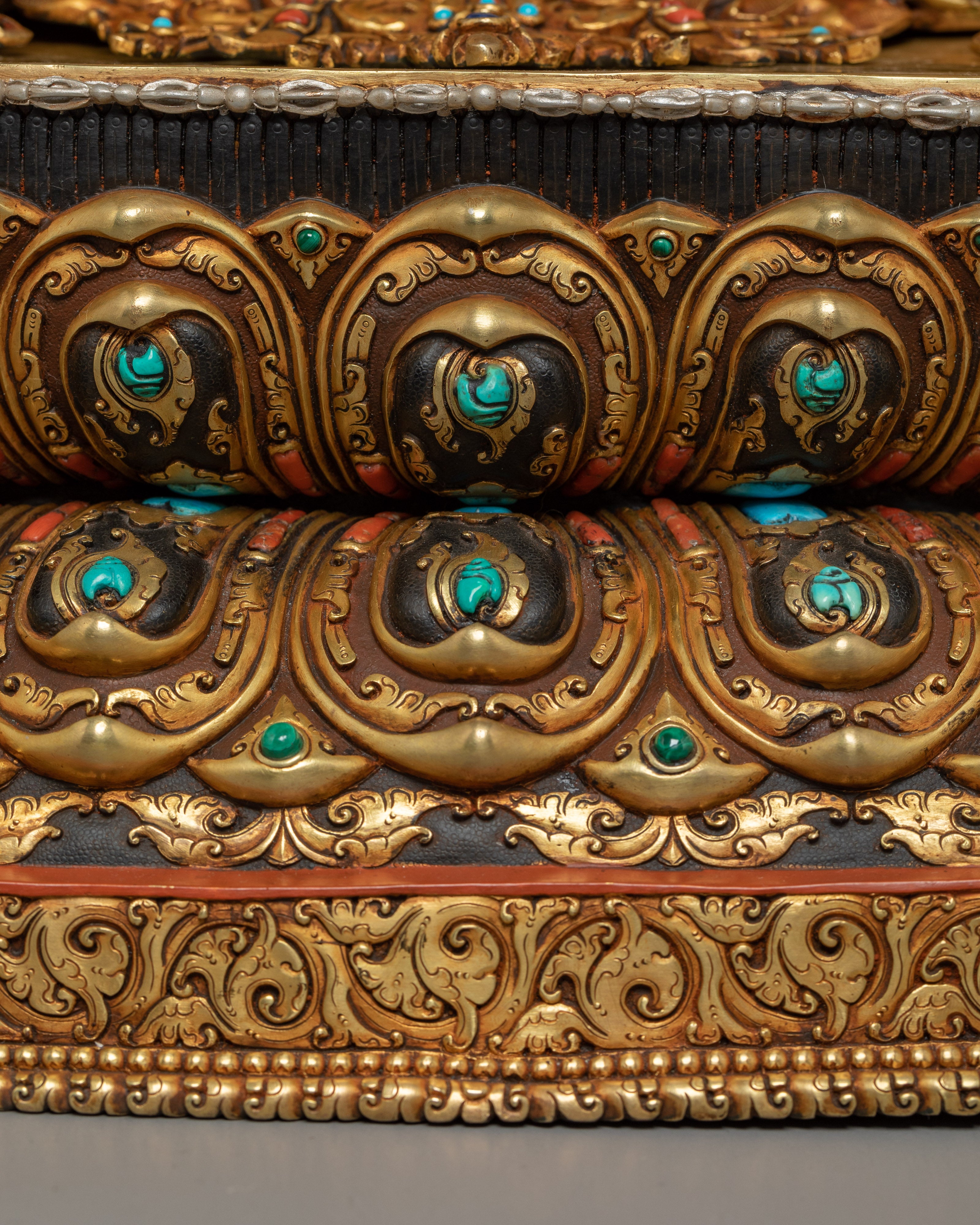 Tibetan Crown Shakyamuni Buddha Statue | The Jeweled Sage