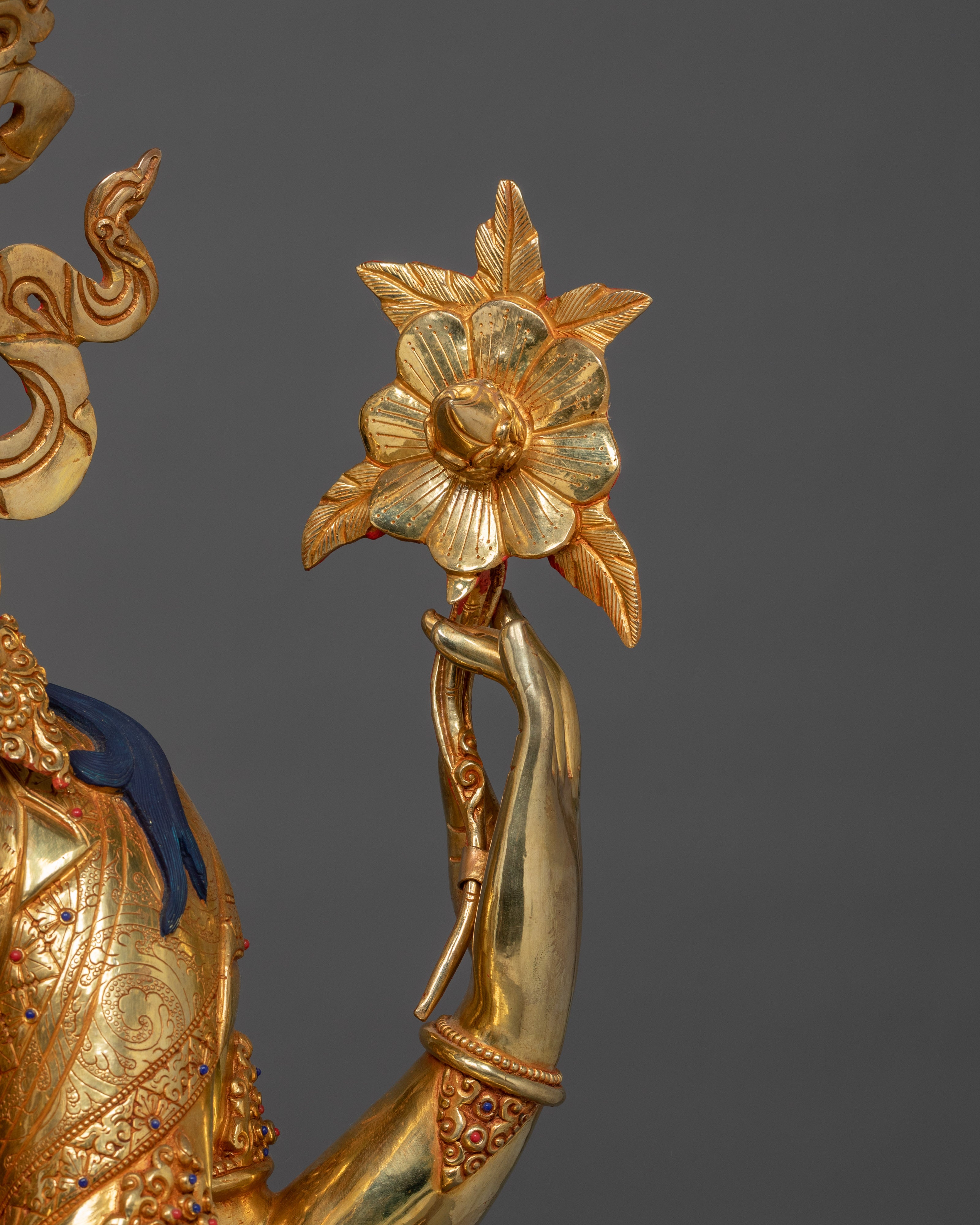 Bodhisattva of Compassion Chenrezig Statue | Four Armed Chenrezig