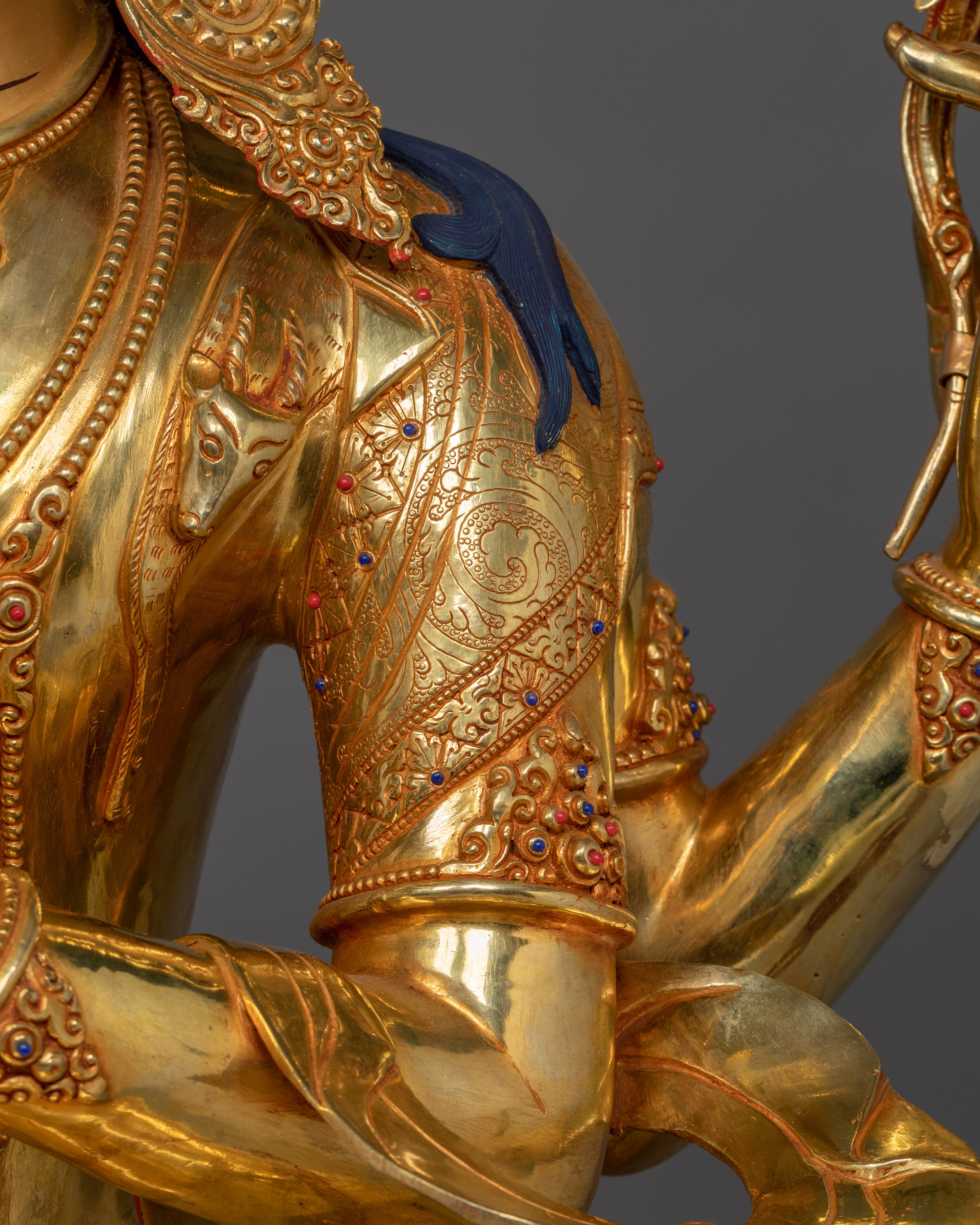 Bodhisattva of Compassion Chenrezig Statue | Four Armed Chenrezig