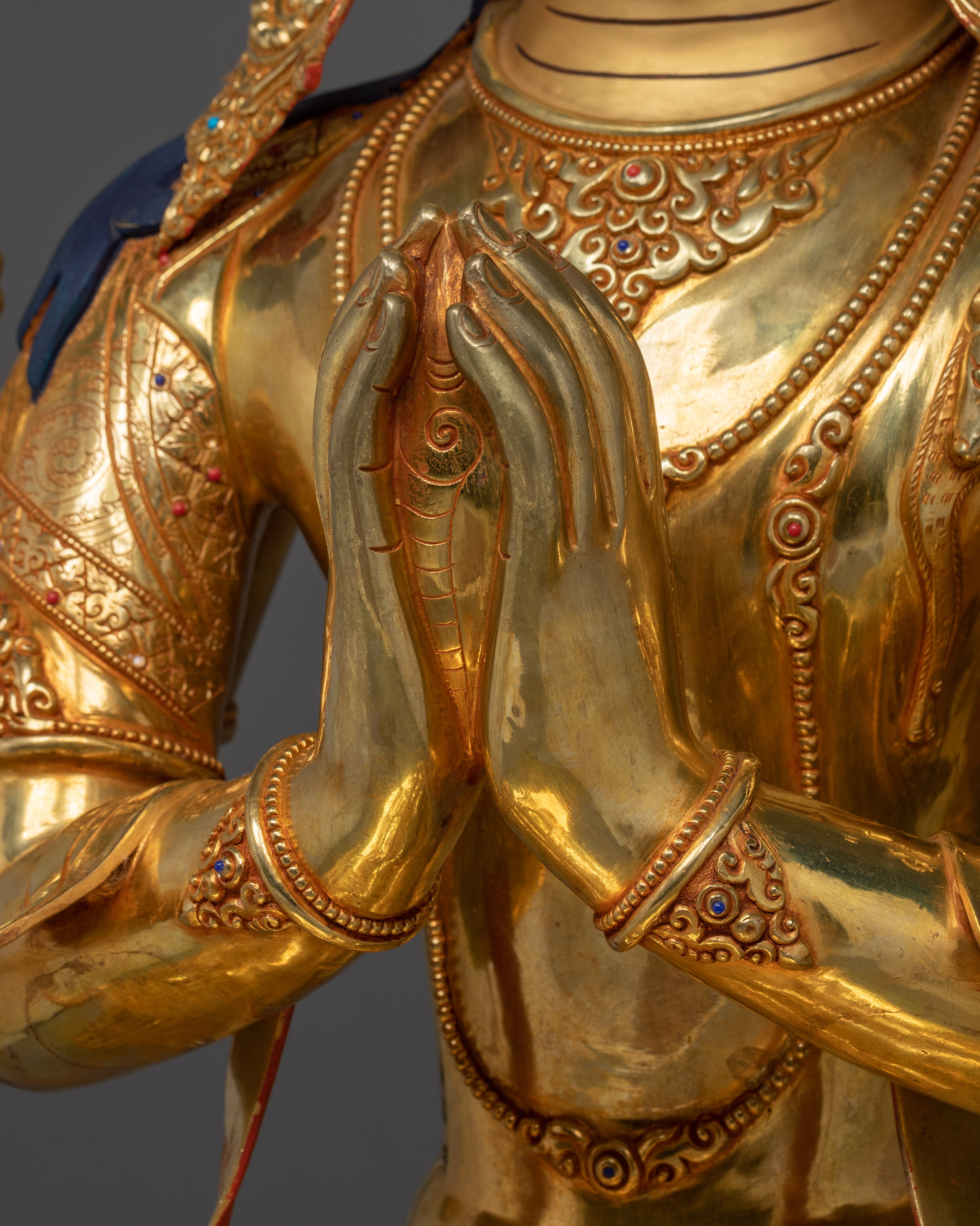 Bodhisattva of Compassion Chenrezig Statue | Four Armed Chenrezig