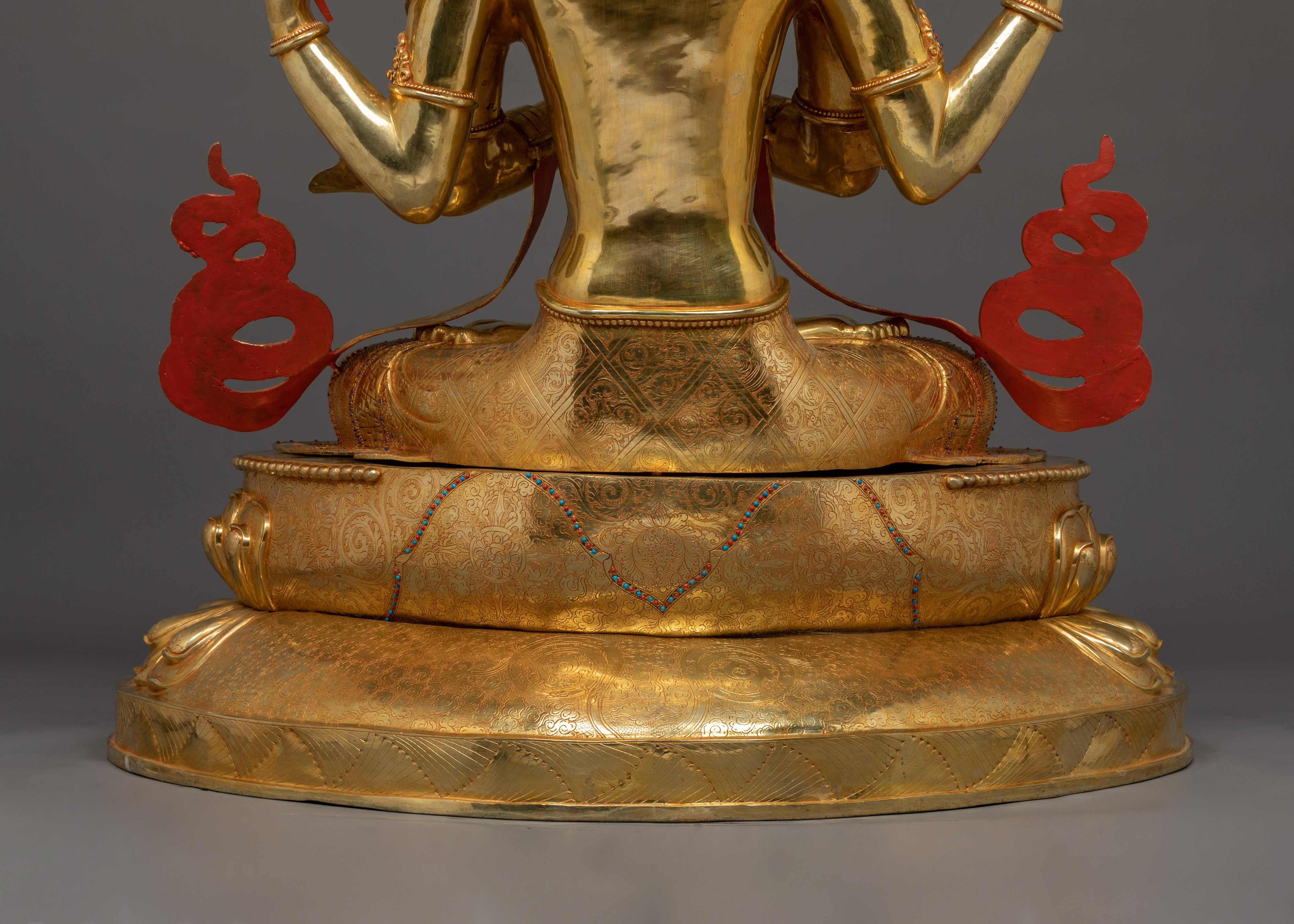 Bodhisattva of Compassion Chenrezig Statue | Four Armed Chenrezig