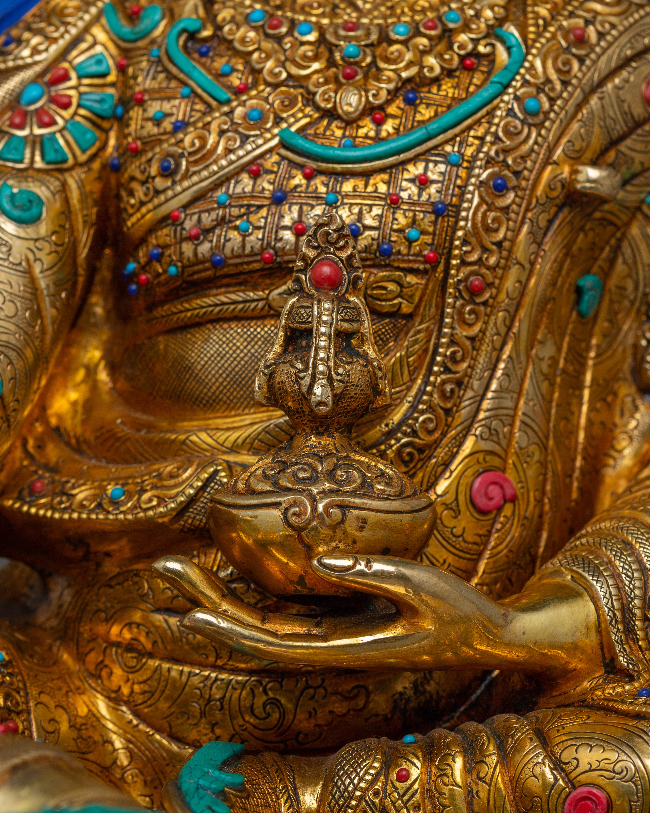 Nepalese Sculpture of Guru Rinpoche | Buddha of the Vajrayana